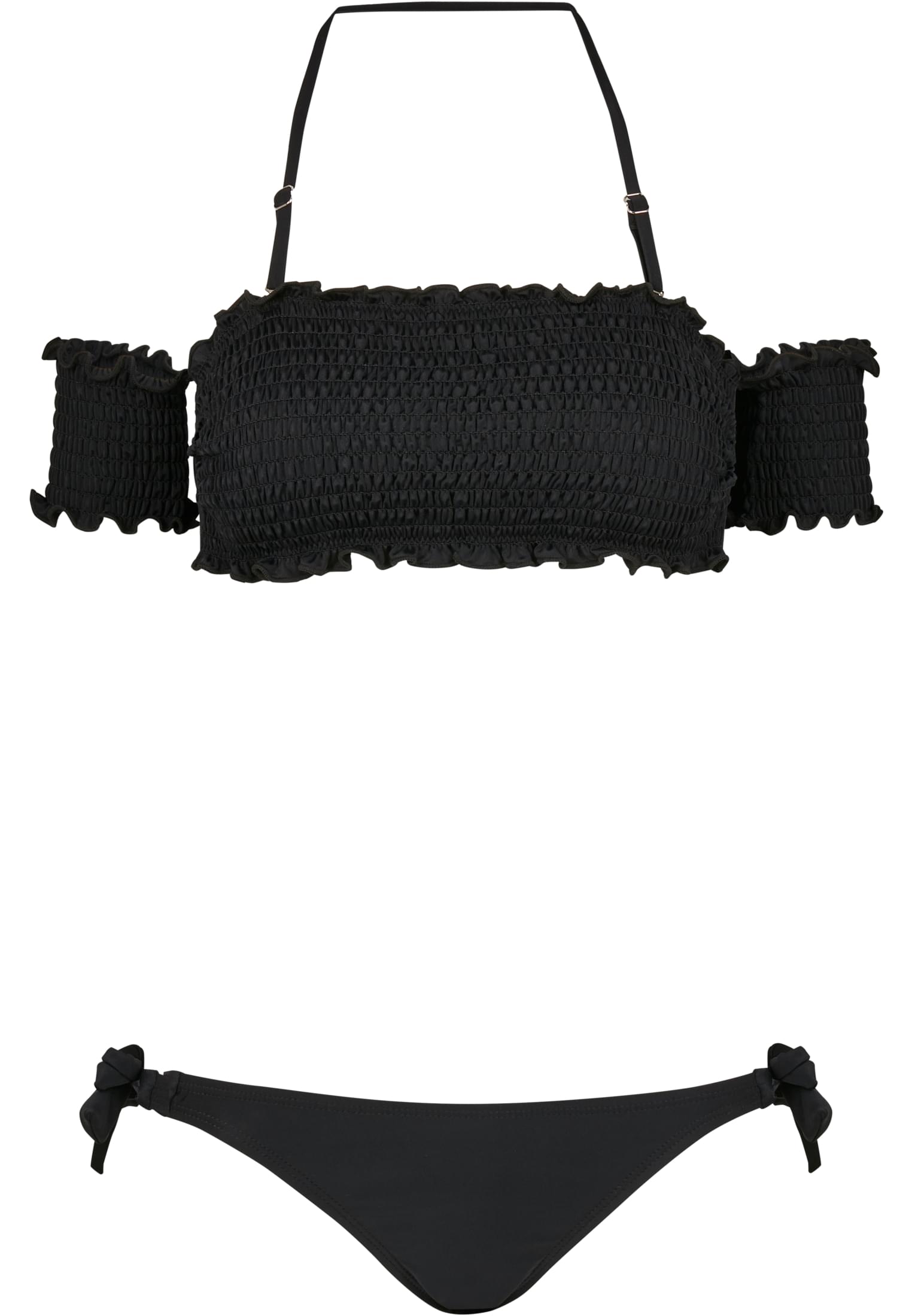 Ladies Smoked Bikini | black