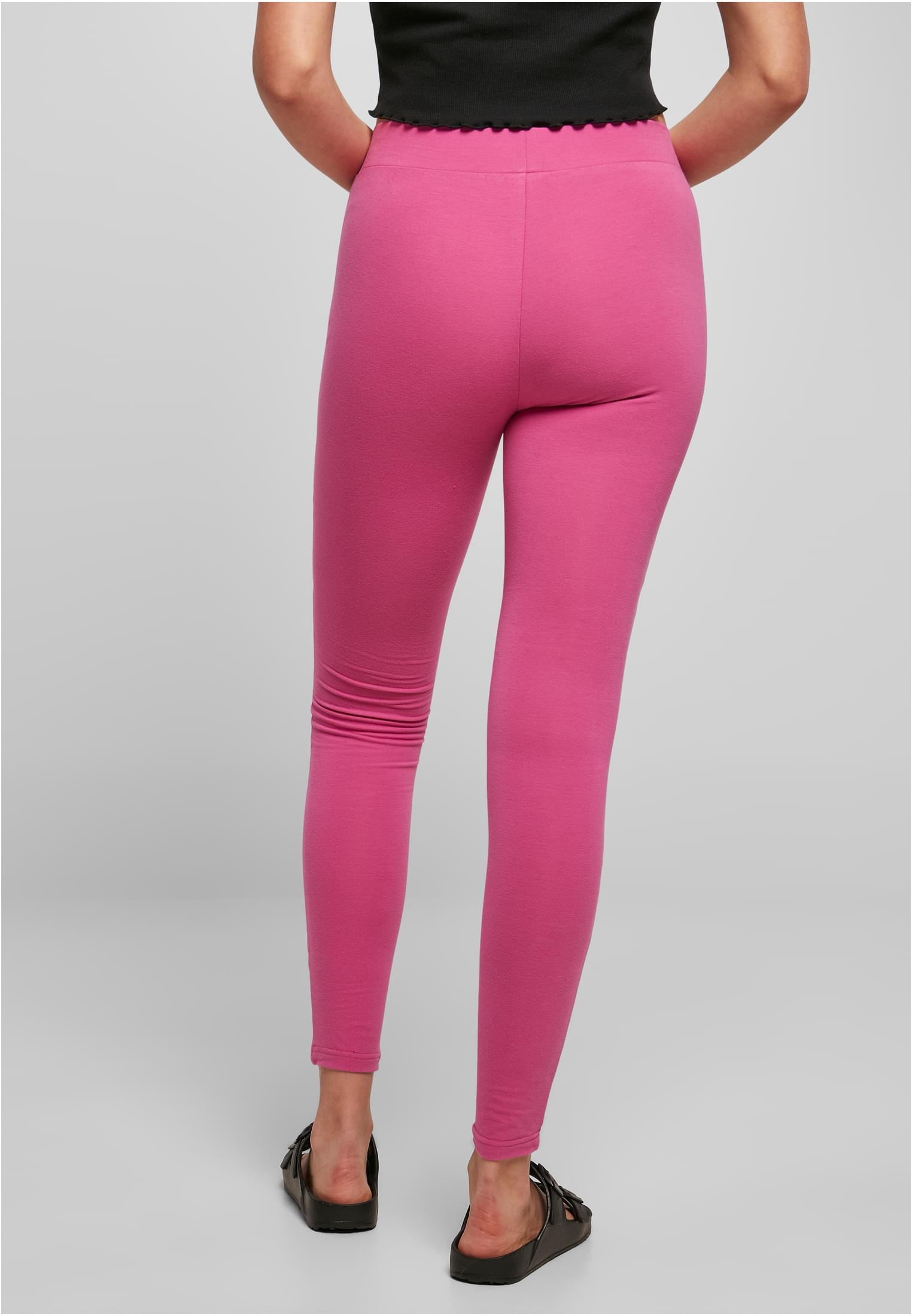 Ladies Laces Inset Leggings | brightviolet