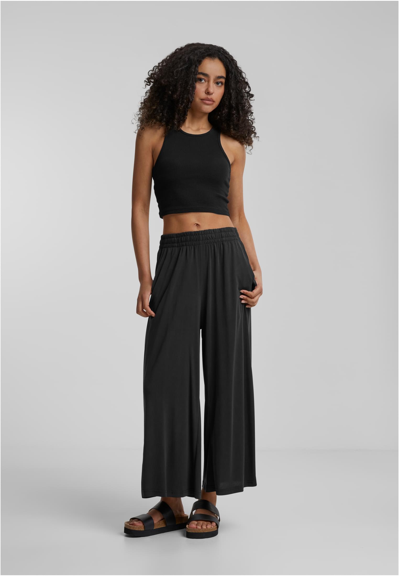 Ladies Modal Culotte | black