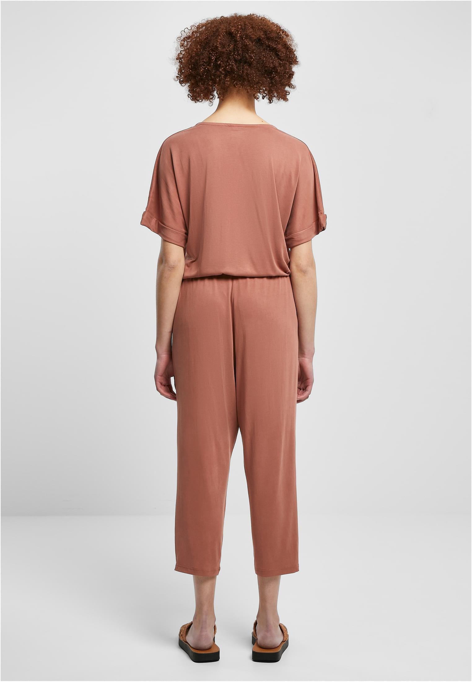 Ladies Modal Jumpsuit | terracotta