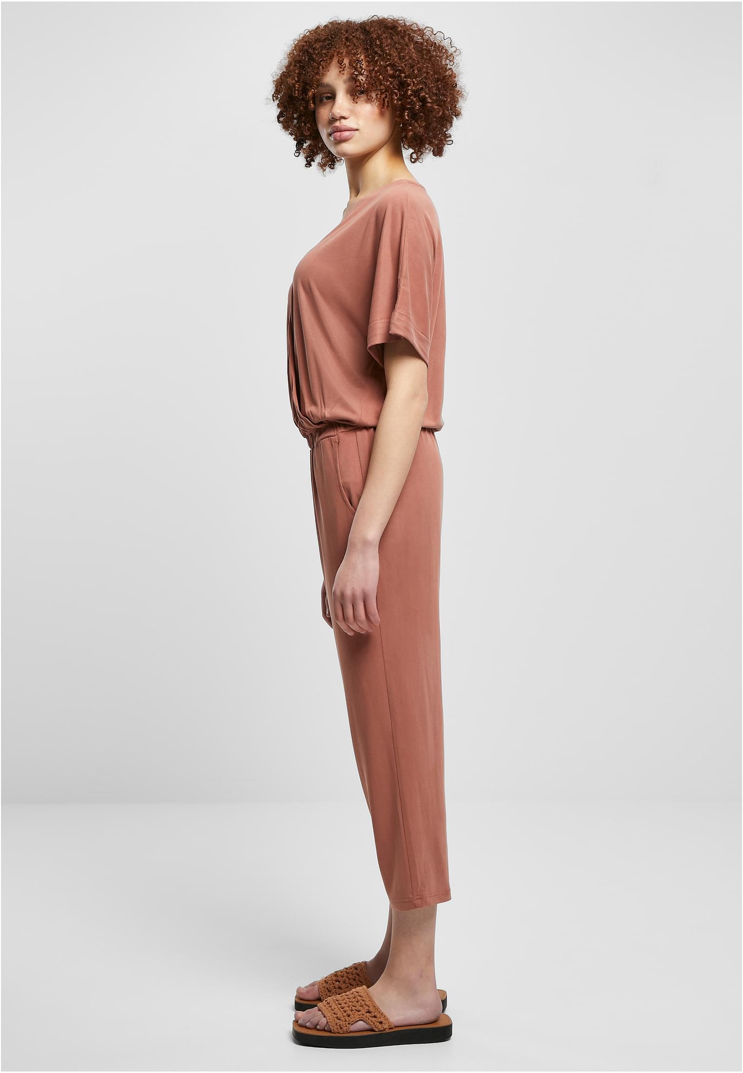 Ladies Modal Jumpsuit | terracotta