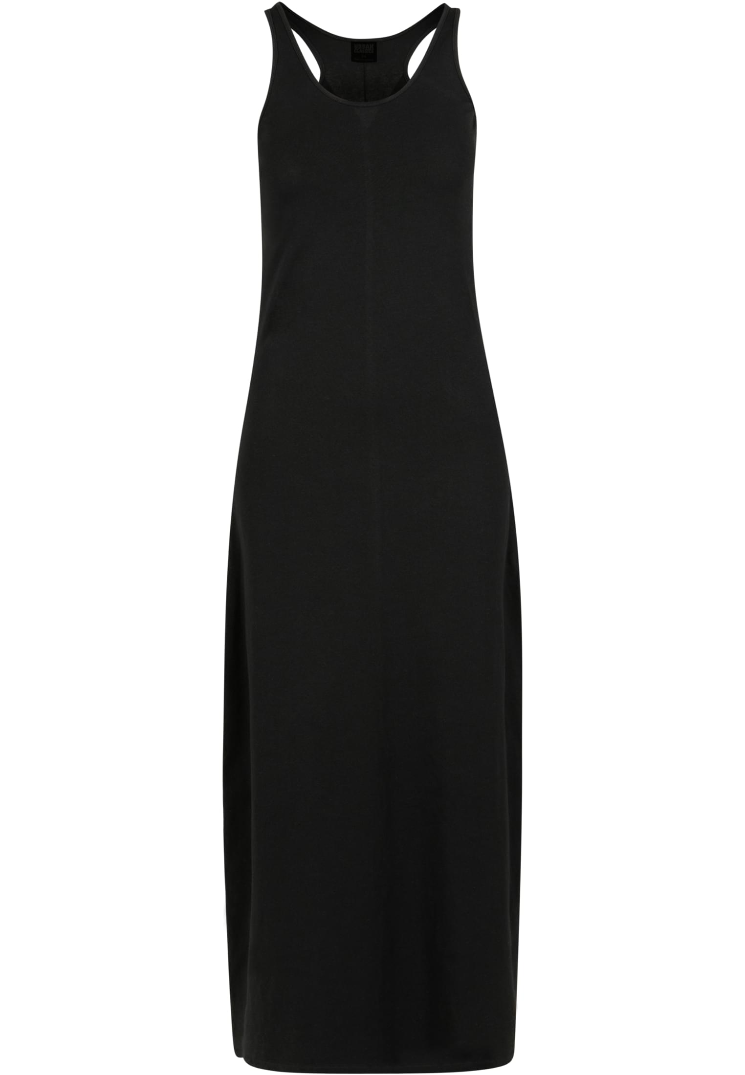 Ladies Long Racer Back Dress | black