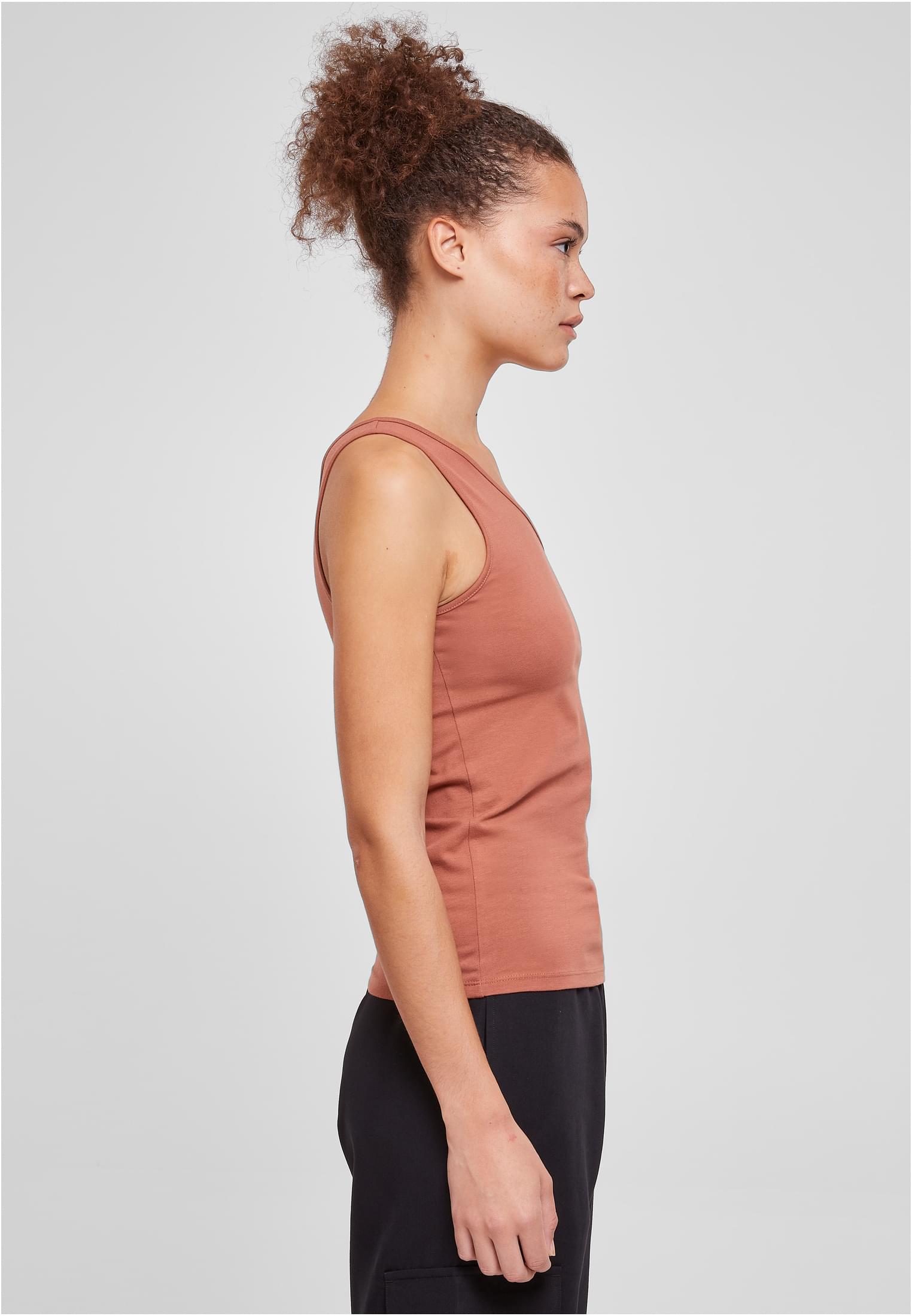 Ladies Asymmetric Top | terracotta