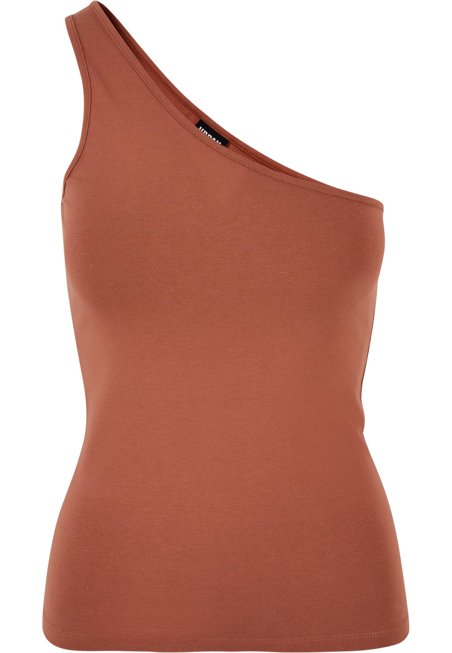 Ladies Asymmetric Top | terracotta