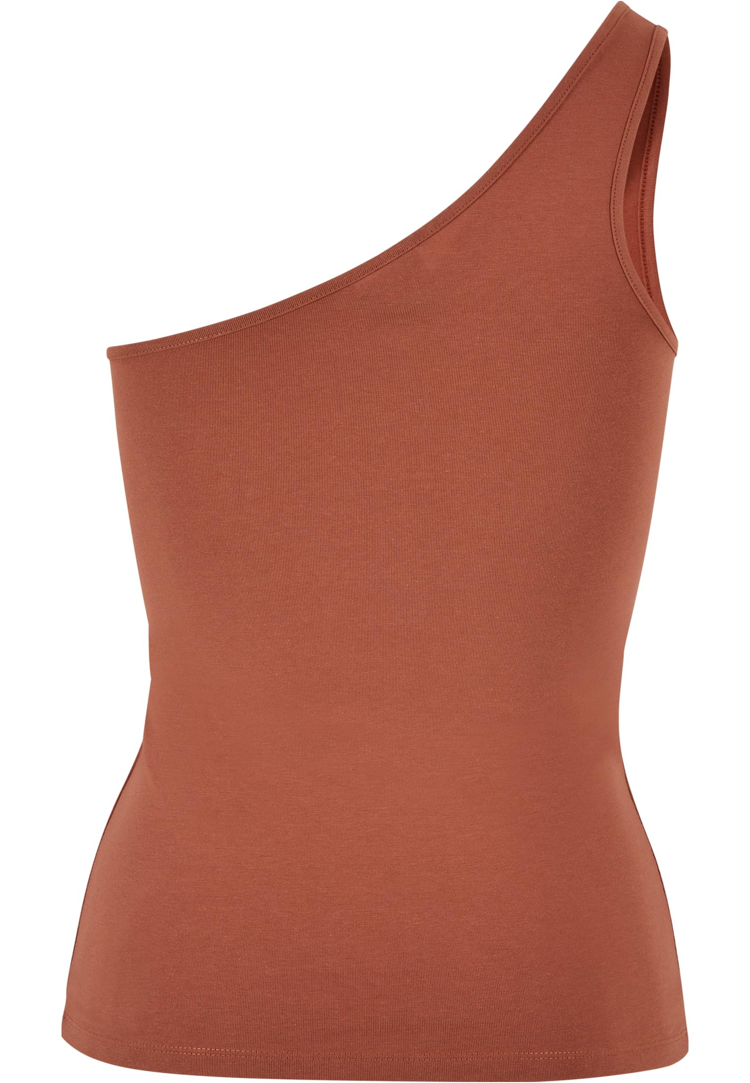 Ladies Asymmetric Top | terracotta