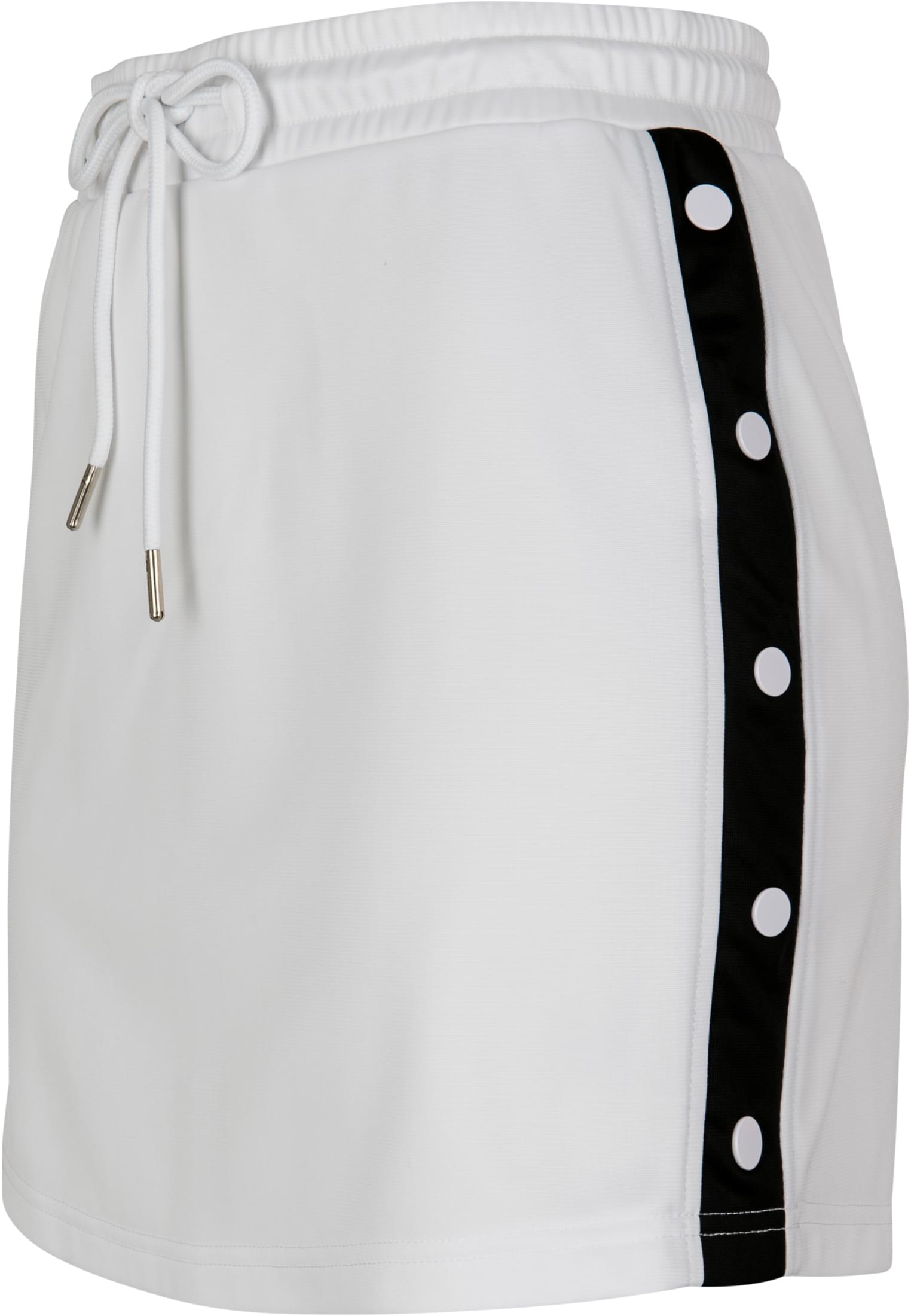 Ladies Track Skirt | wht/blk/wht