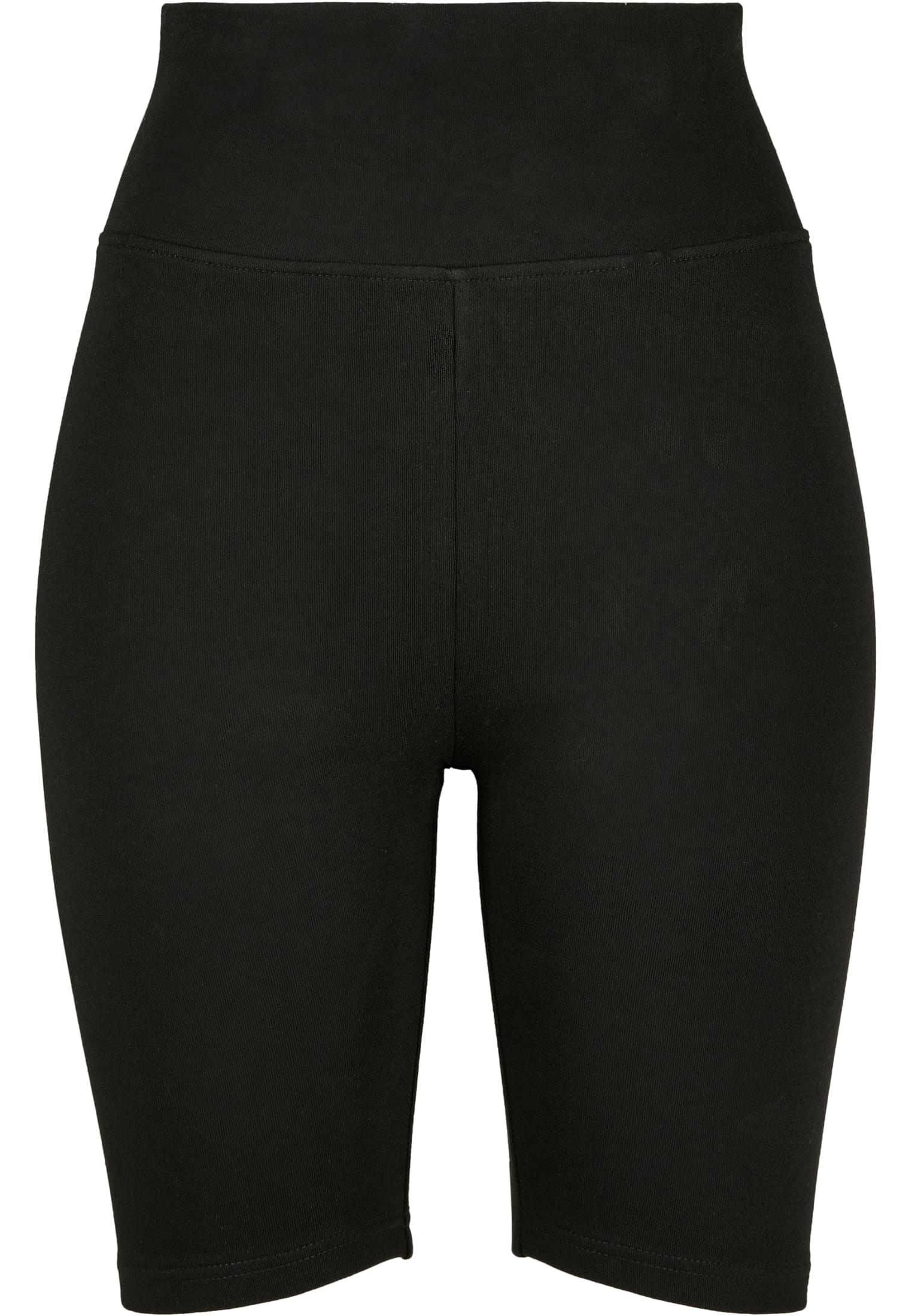 Ladies High Waist Cycle Shorts | black