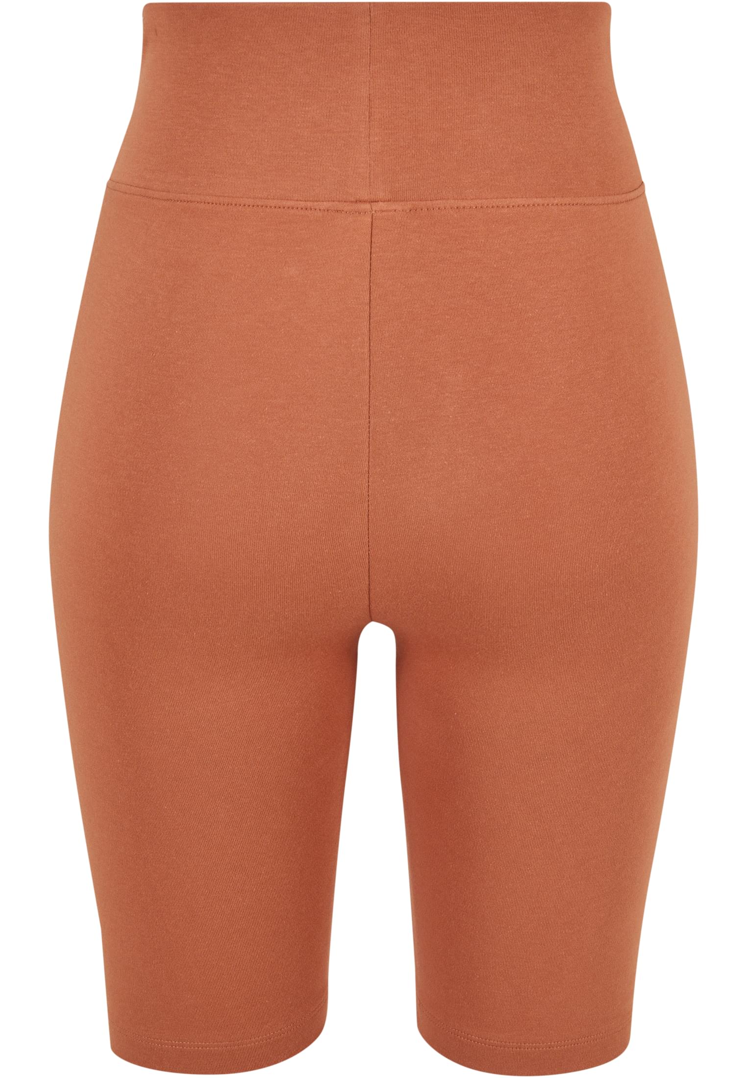 Ladies High Waist Cycle Shorts | terracotta