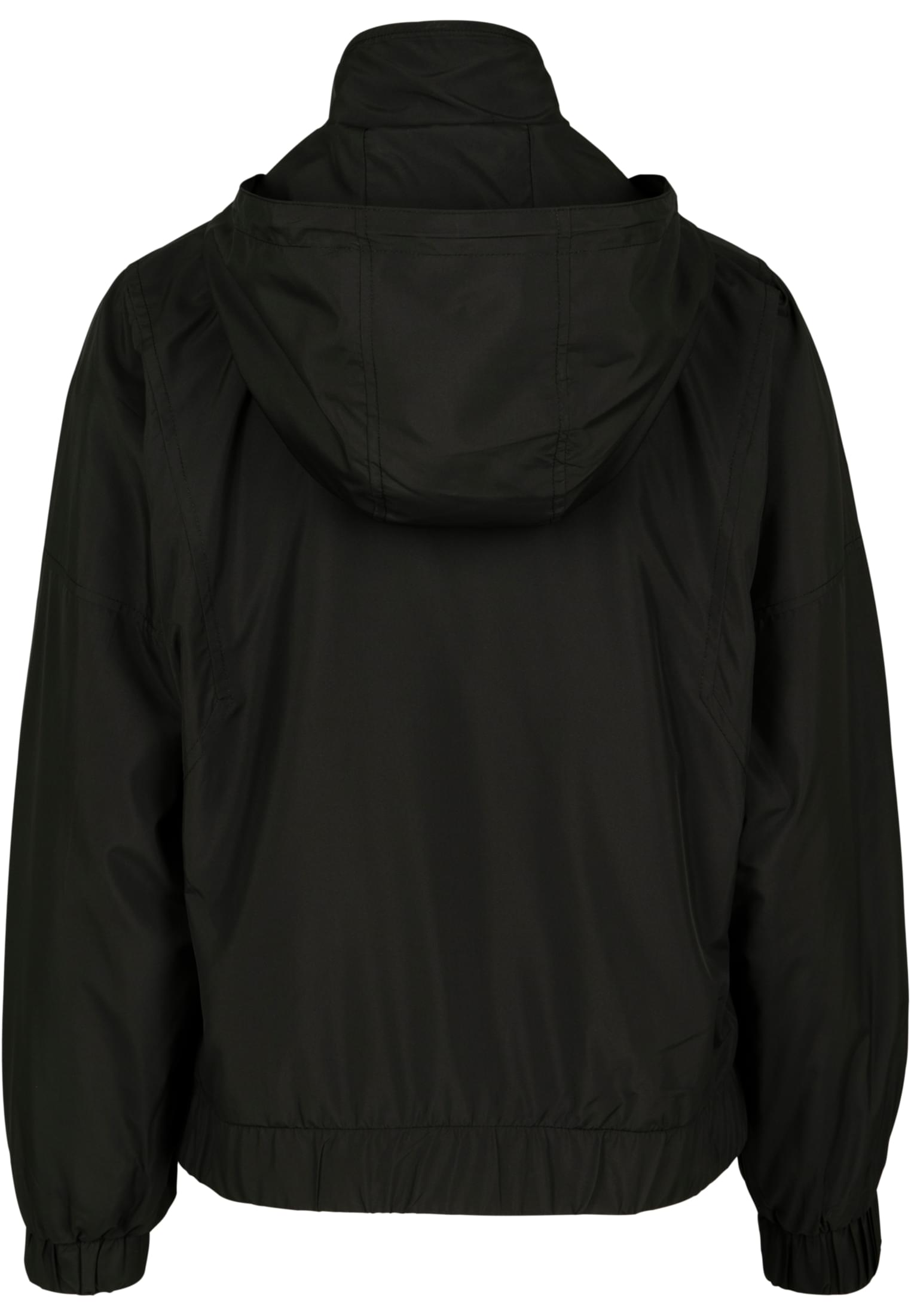 Ladies Panel Pull Over Jacket | black