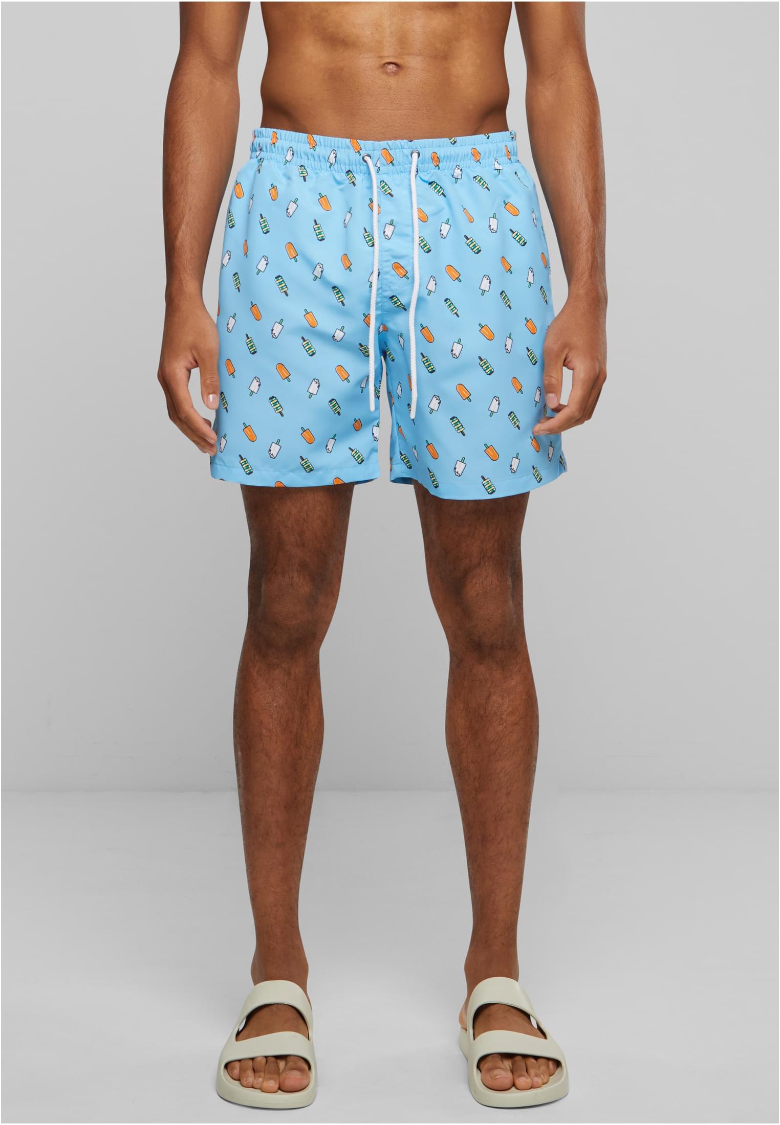 Pattern Swim Shorts Hell