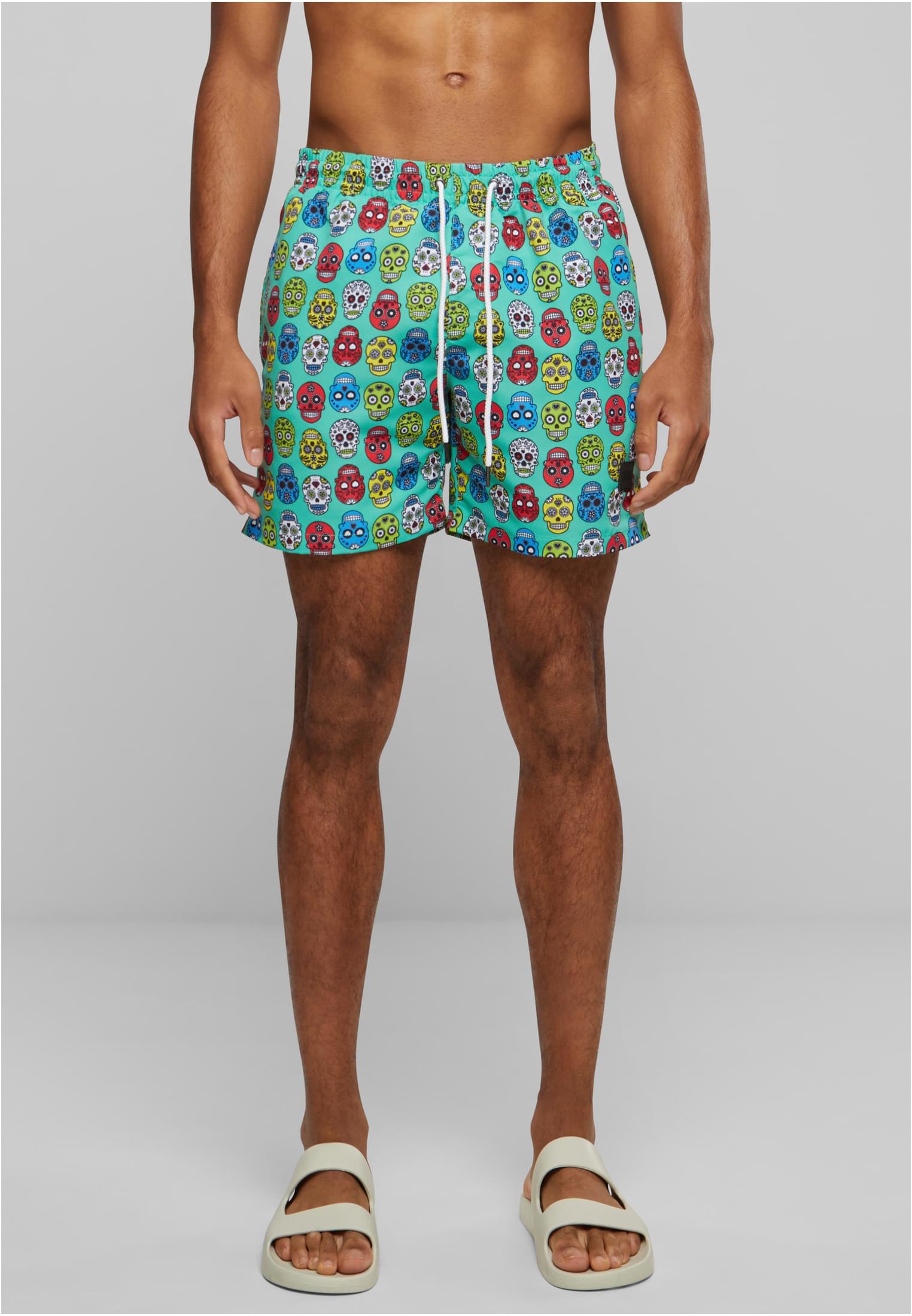 Pattern Swim Shorts Hell