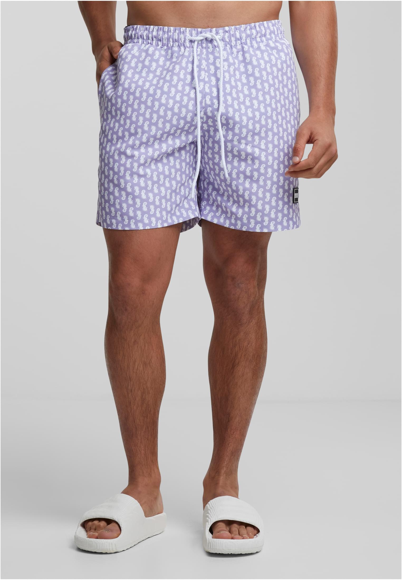 Pattern Swim Shorts Hell