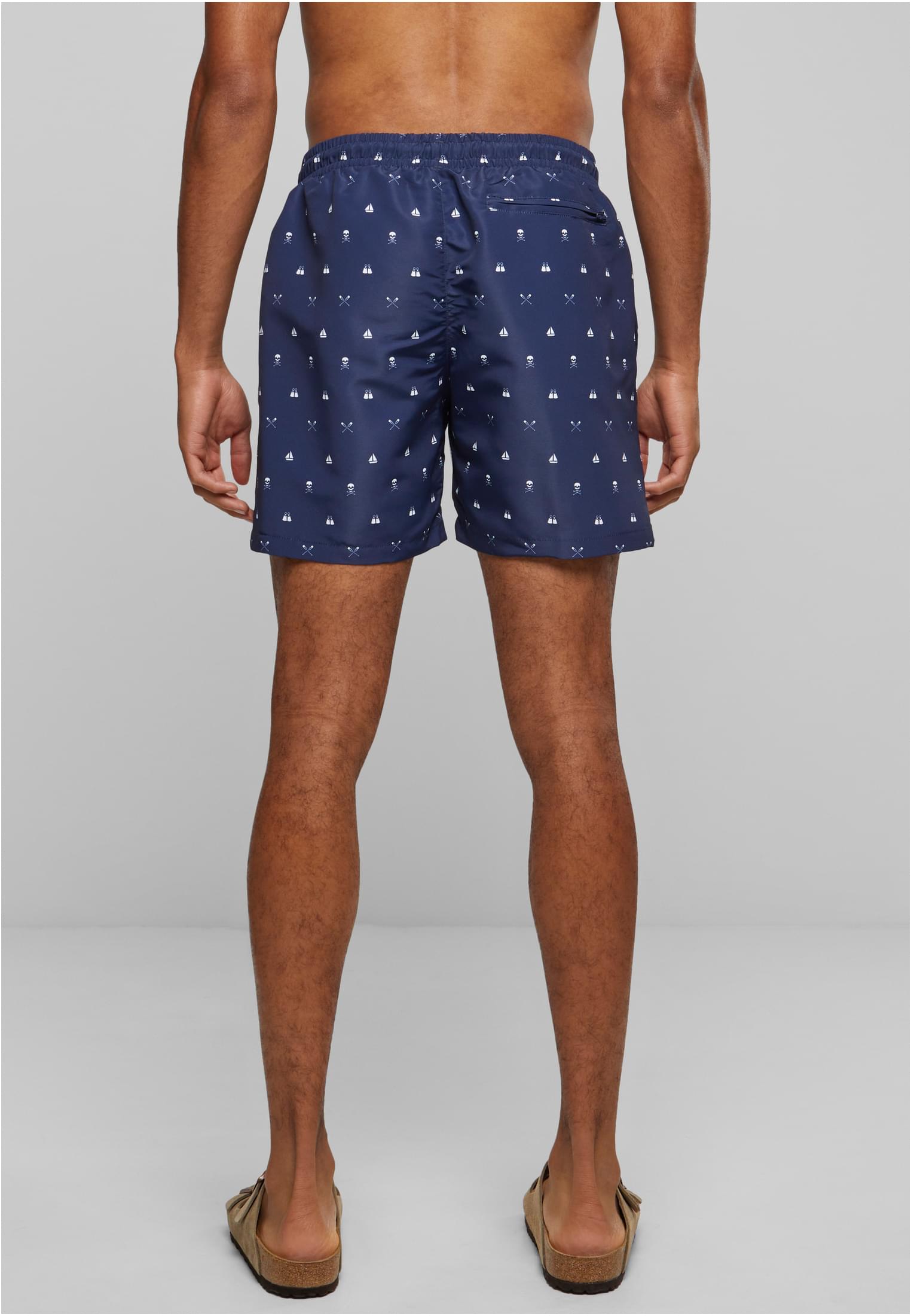 Pattern Swim Shorts Hell