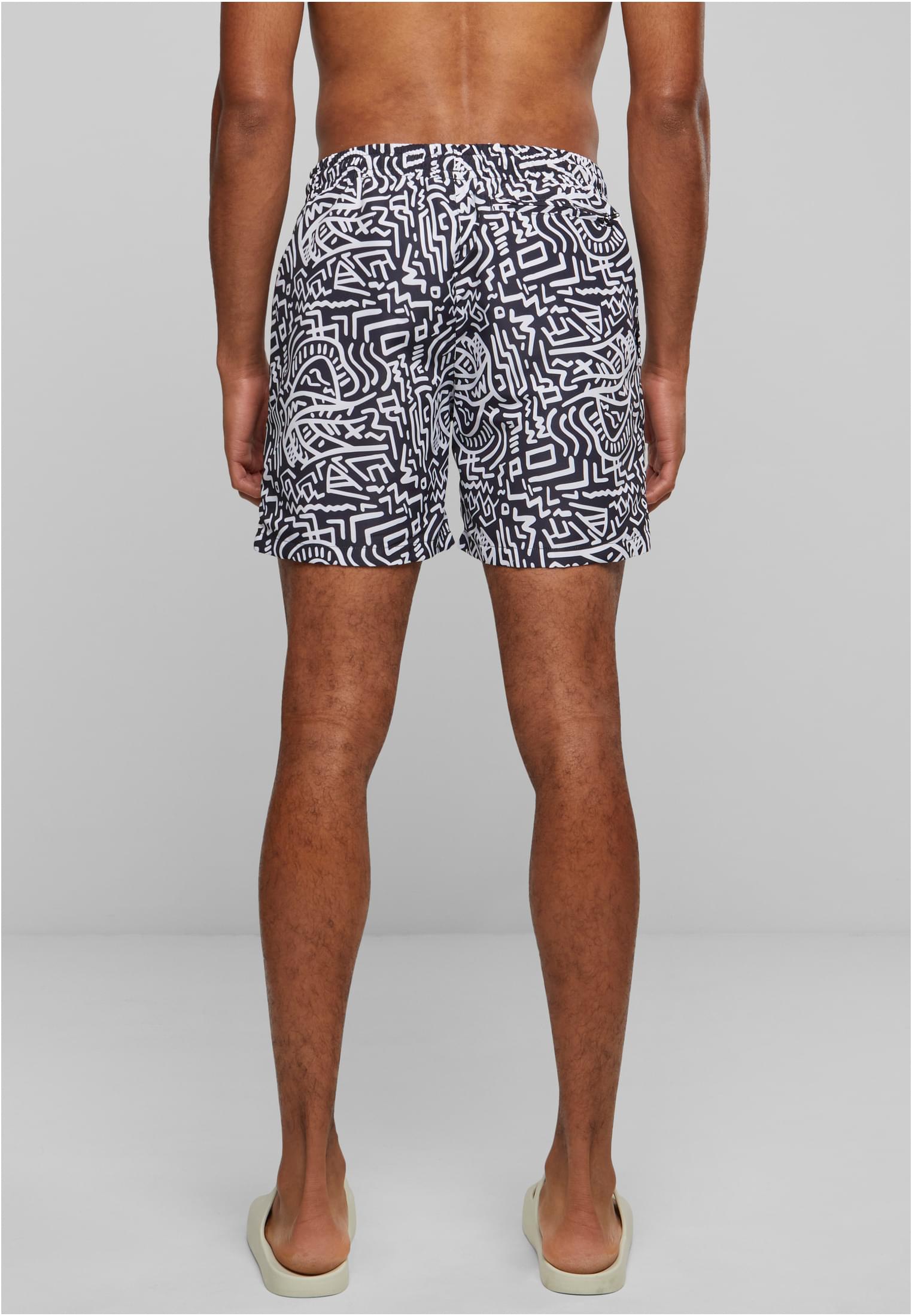 Pattern Swim Shorts Hell