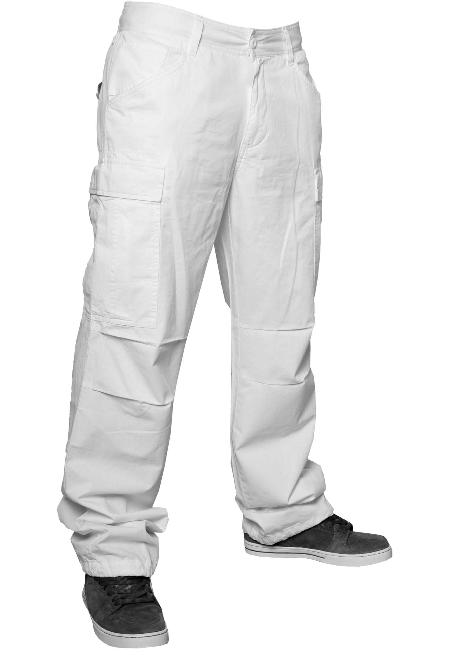 Combat Cargo Pants | white