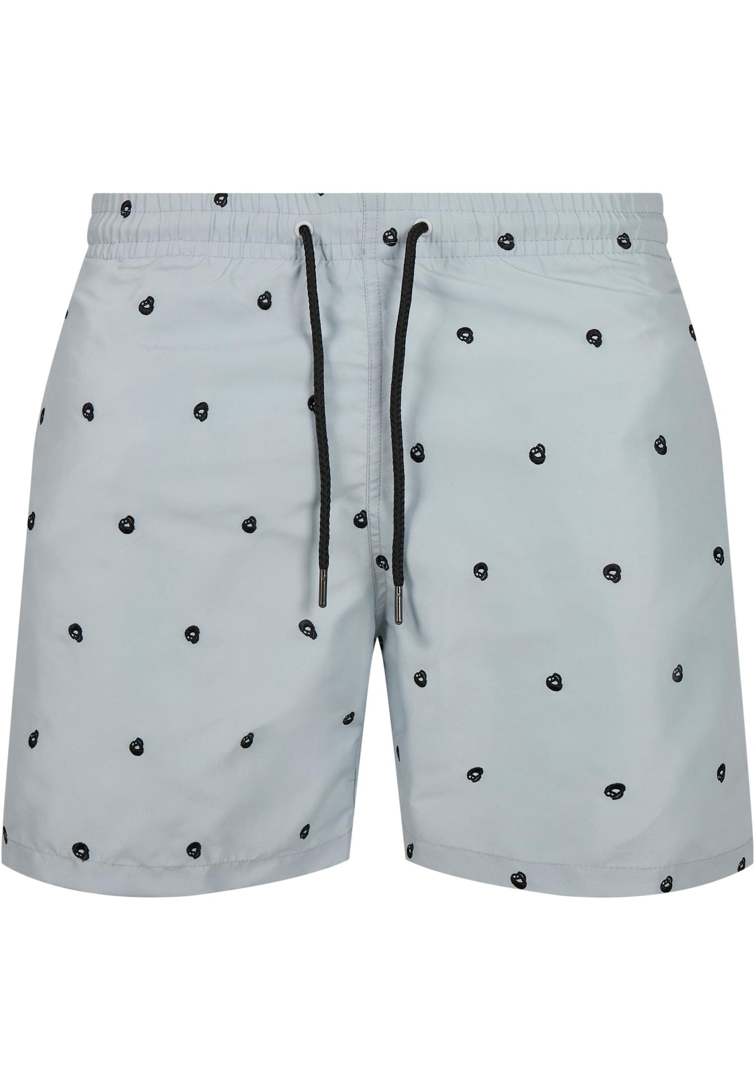 Embroidery Swim Shorts | skull/lightasphalt/black