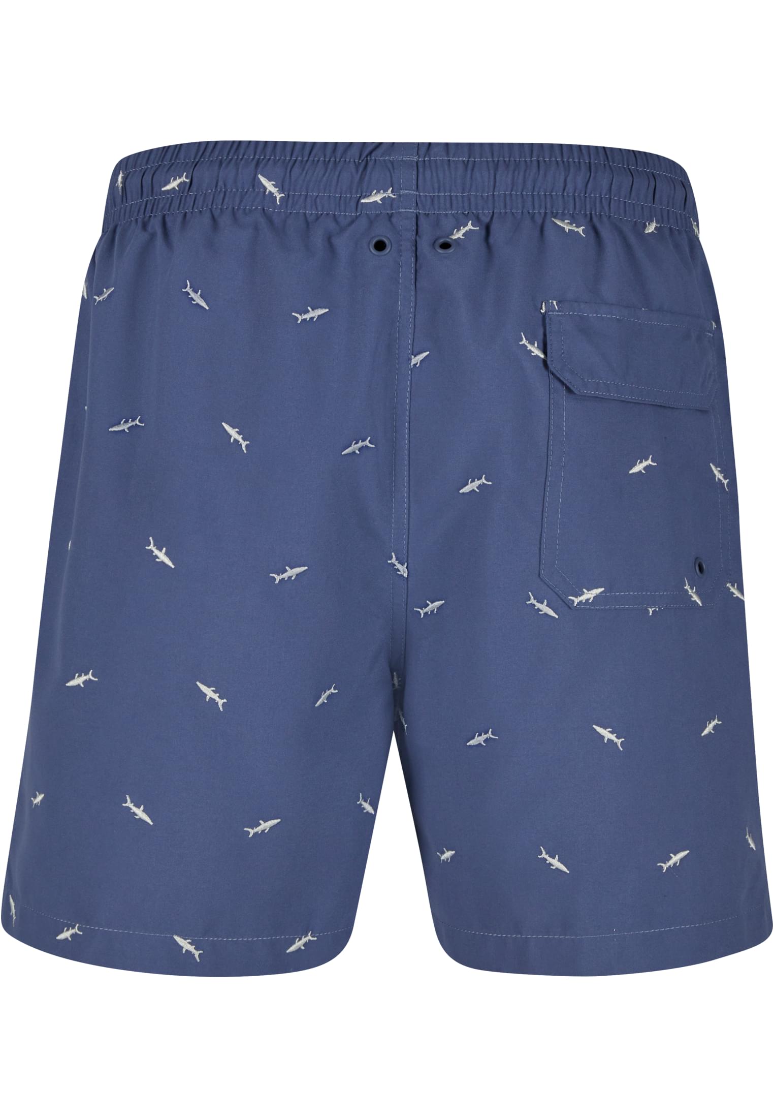 Embroidery Swim Shorts | vintageblue/frostmint