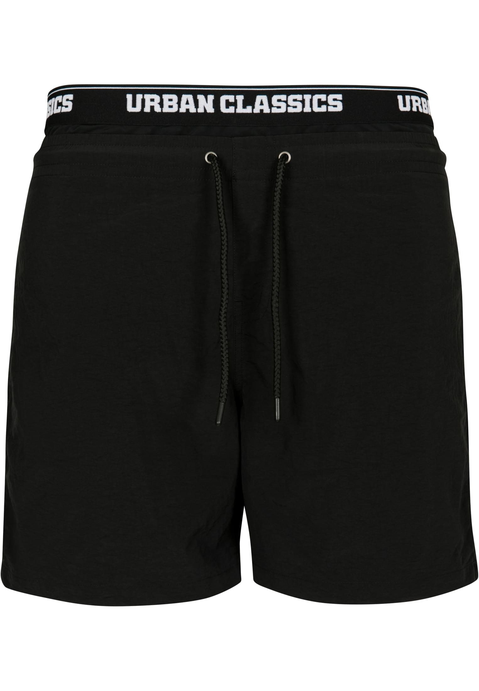 Two in One Swim Shorts | blk/blk/wht