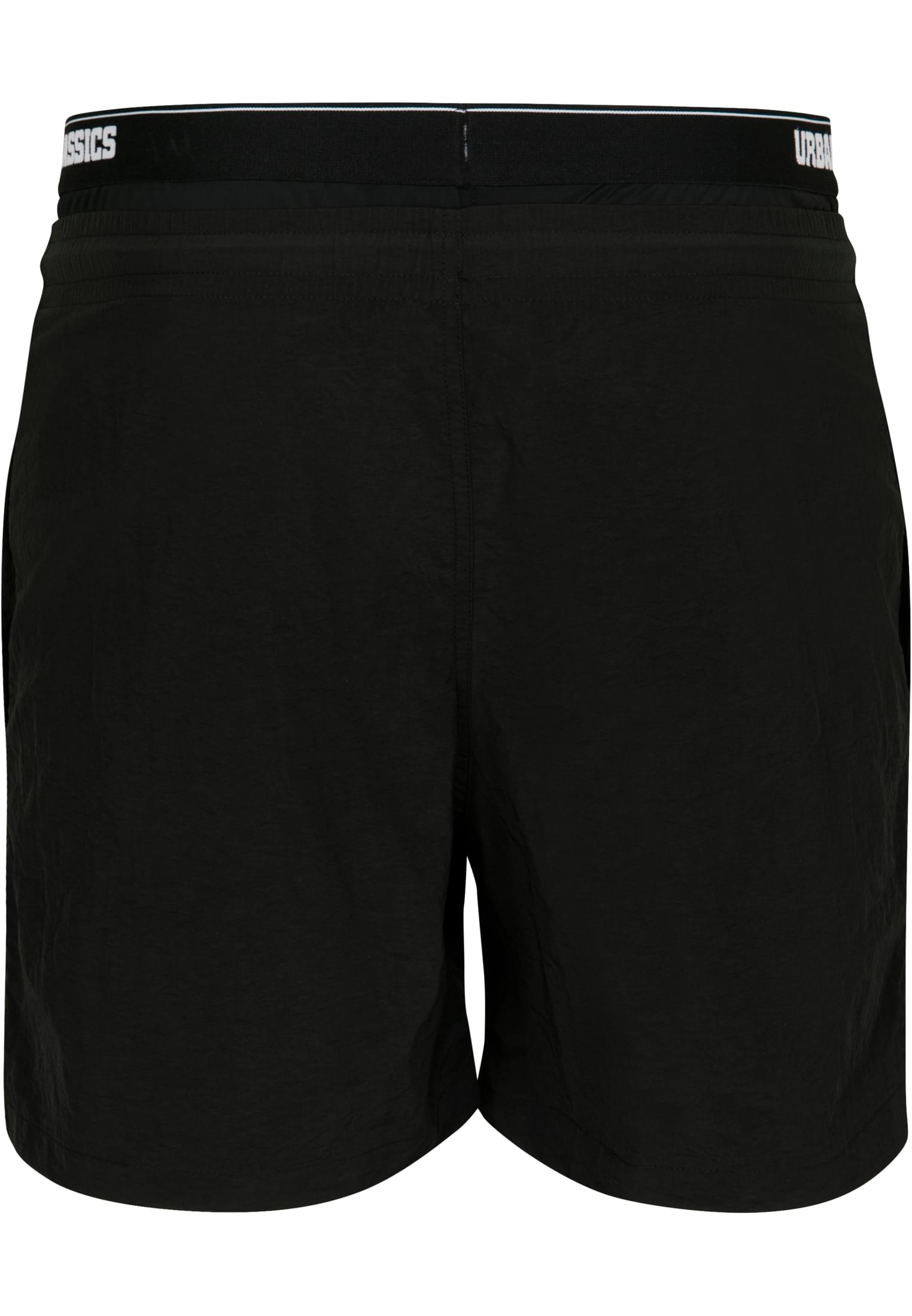 Two in One Swim Shorts | blk/blk/wht