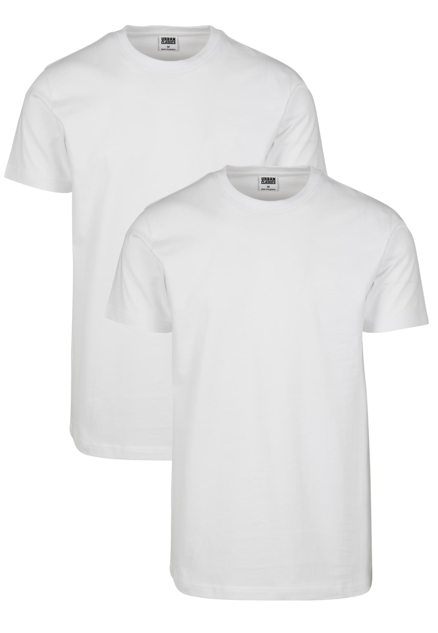 Basic Tee 2-Pack | white/white