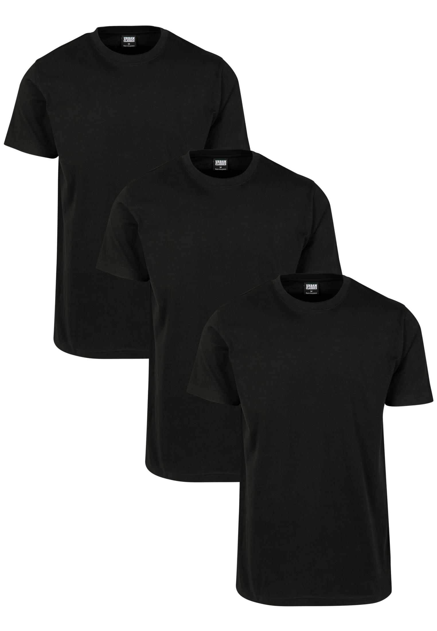 Basic Tee 3-Pack | black/black/black