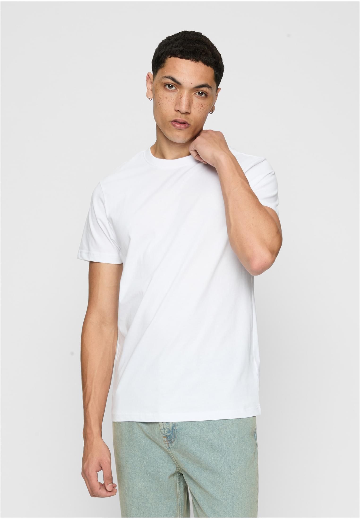 Basic Tee 6-Pack | wht/wht/wht/blk/blk/gry