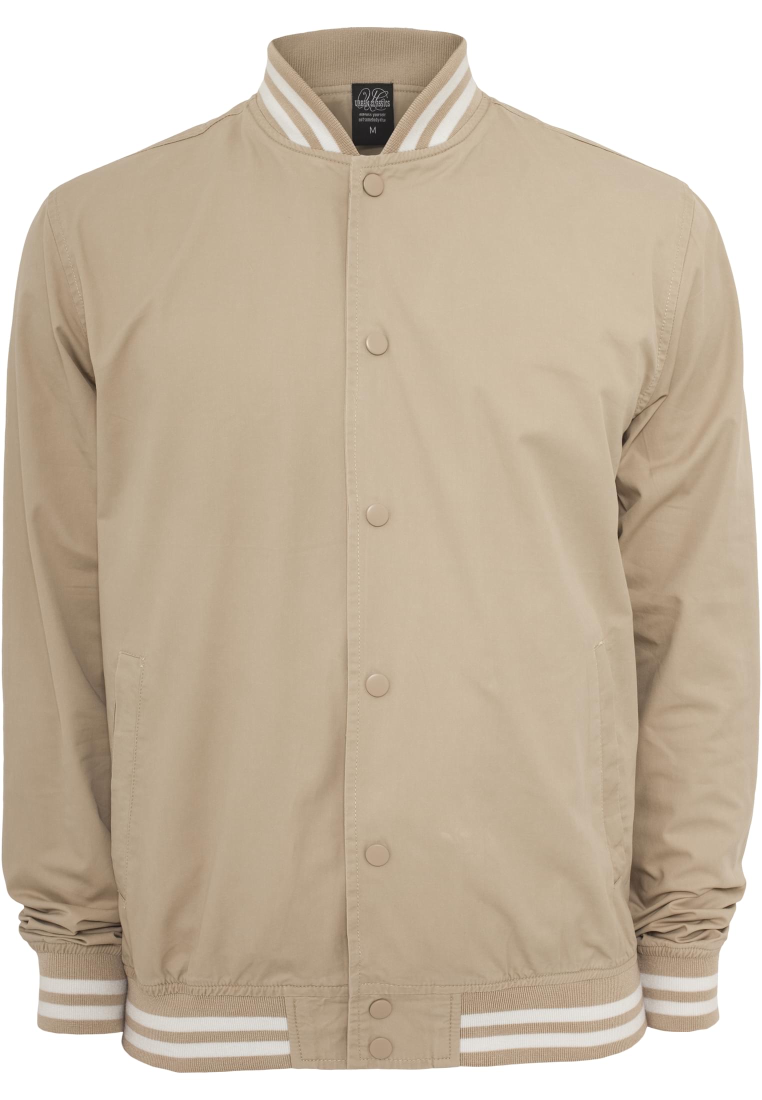 Summer Cotton College Jacket | beige