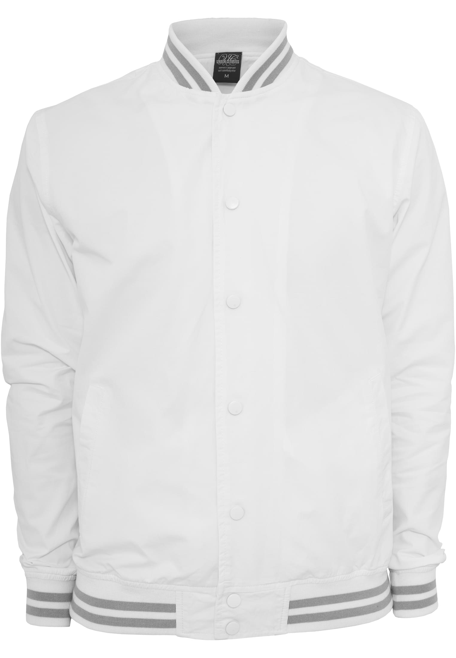 Summer Cotton College Jacket | white