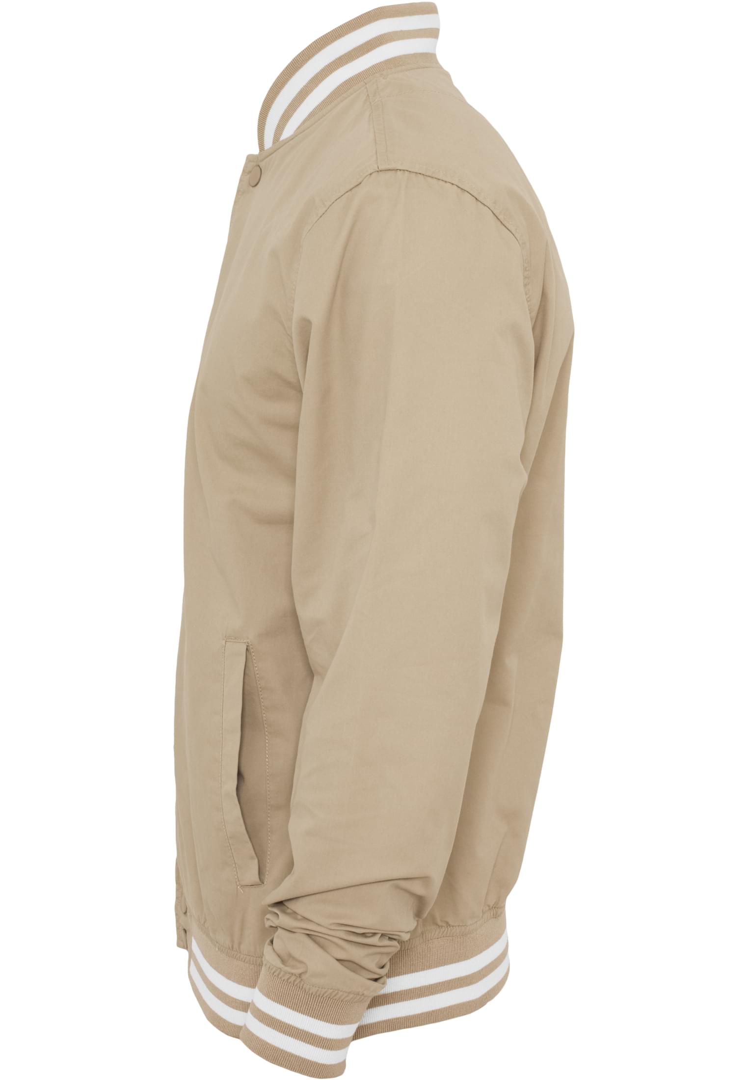 Summer Cotton College Jacket | beige