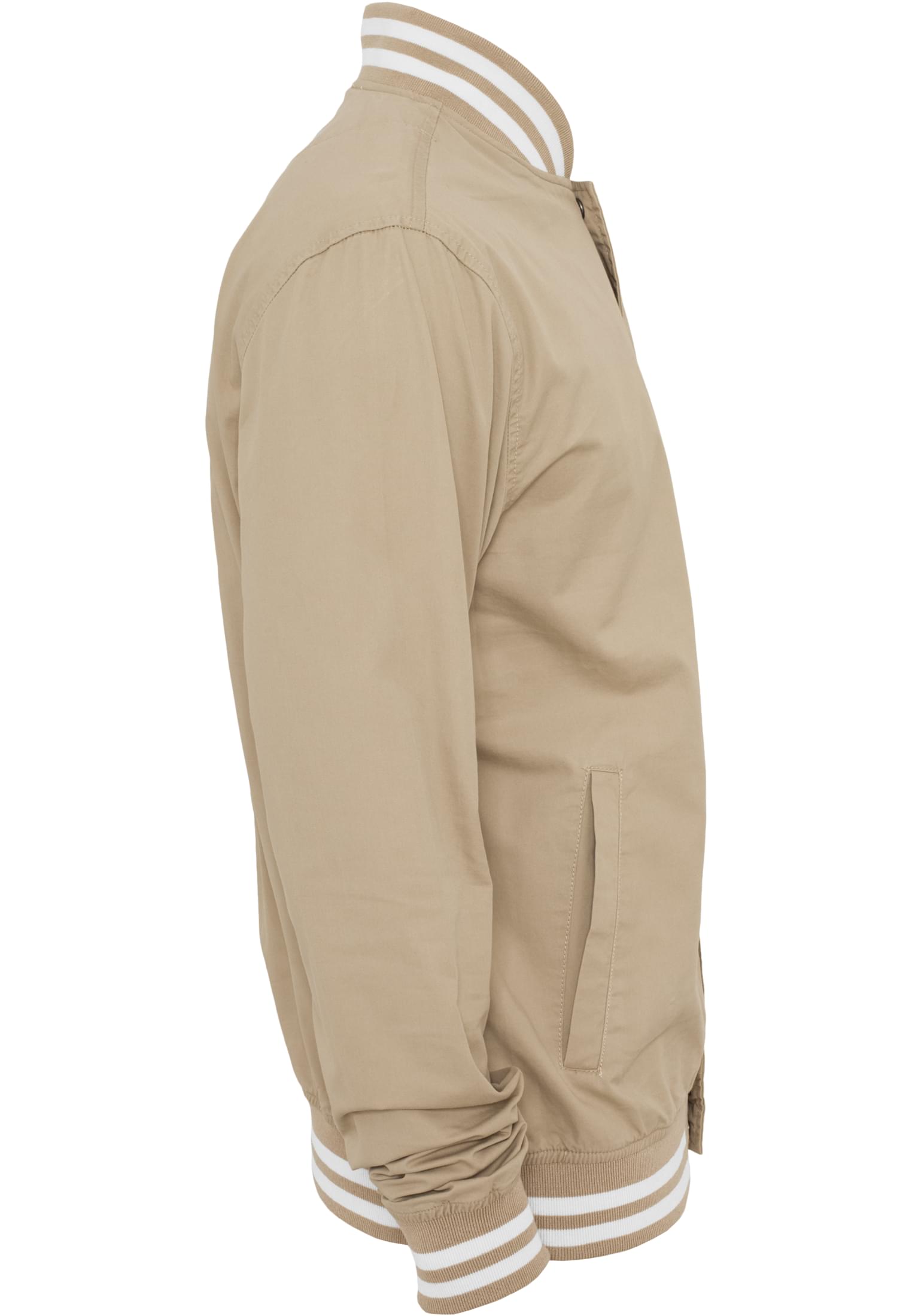 Summer Cotton College Jacket | beige