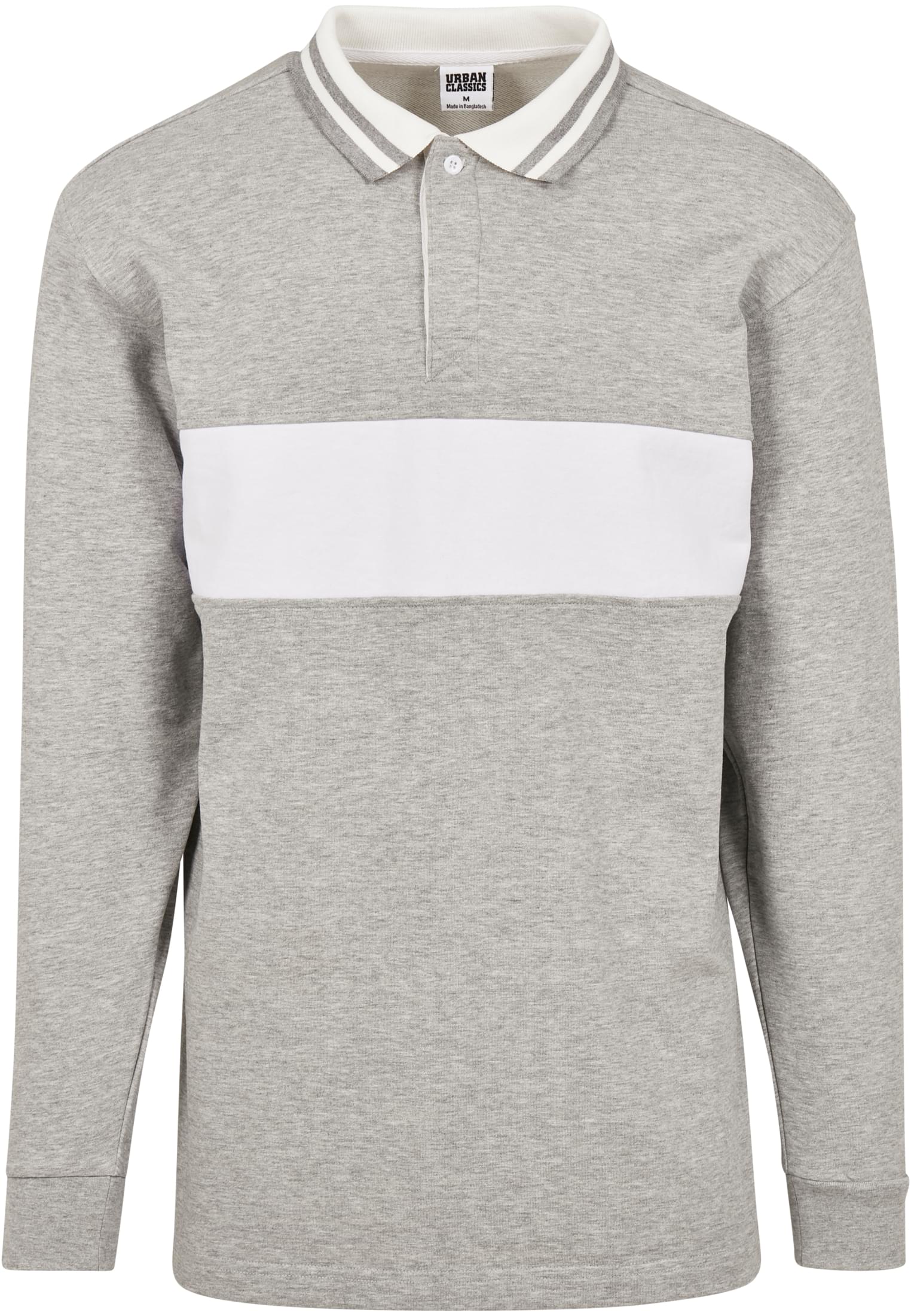 Rugby Panel Shirt | grey/white