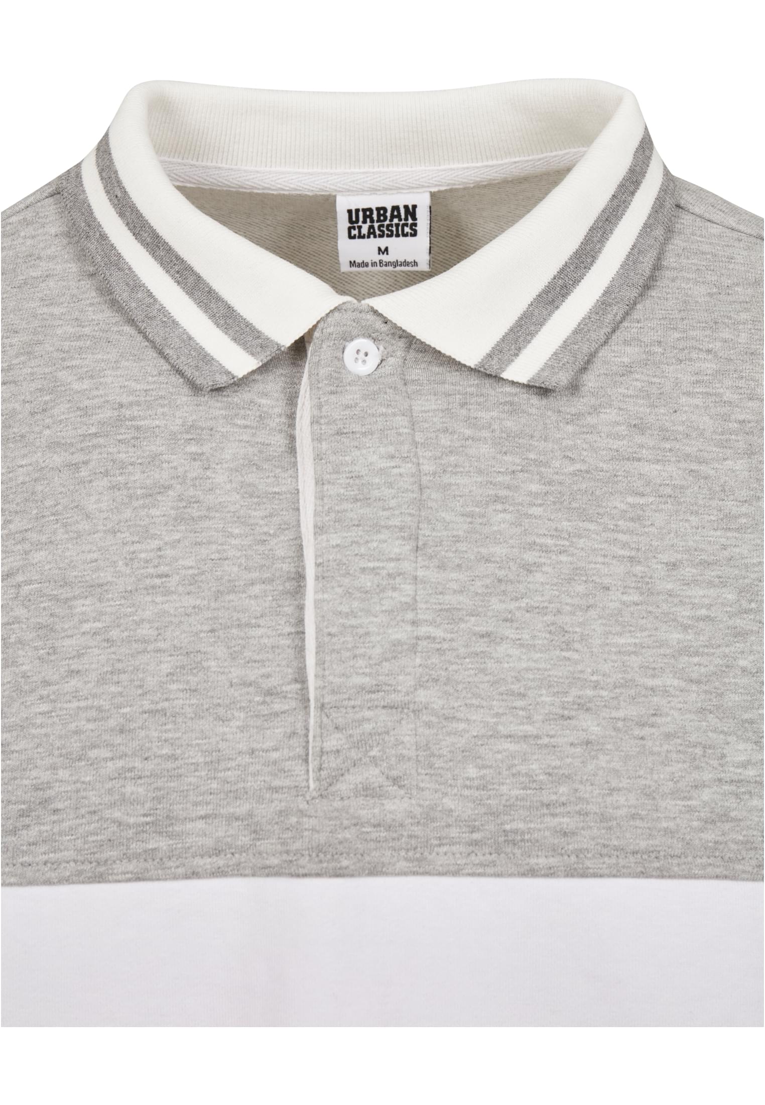 Rugby Panel Shirt | grey/white