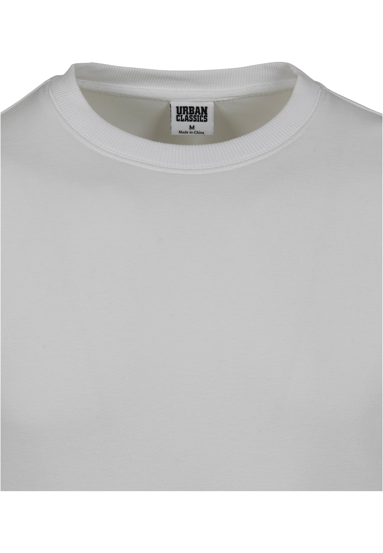 Heavy Pique Crew | white