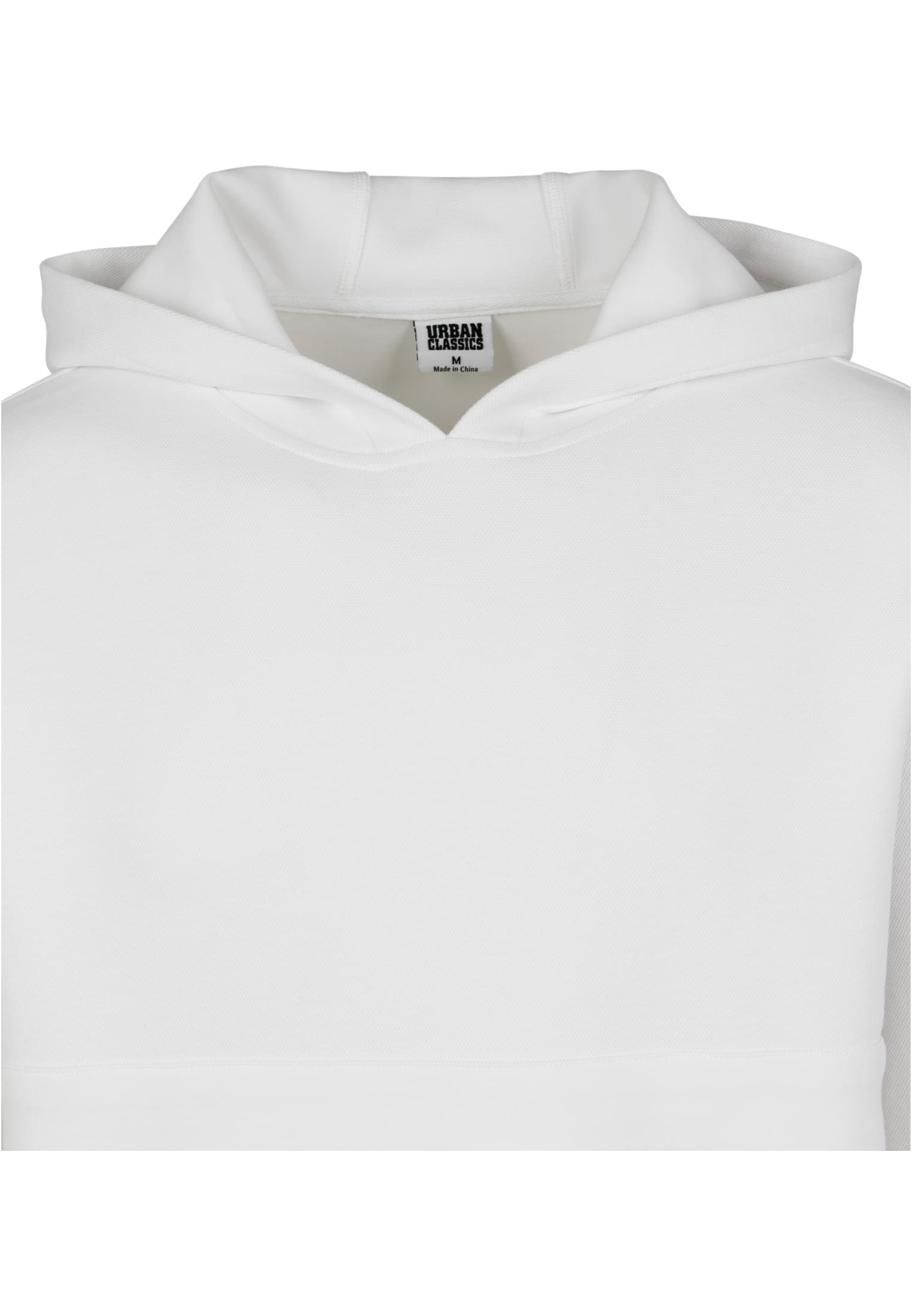 Heavy Pique Hoody | white