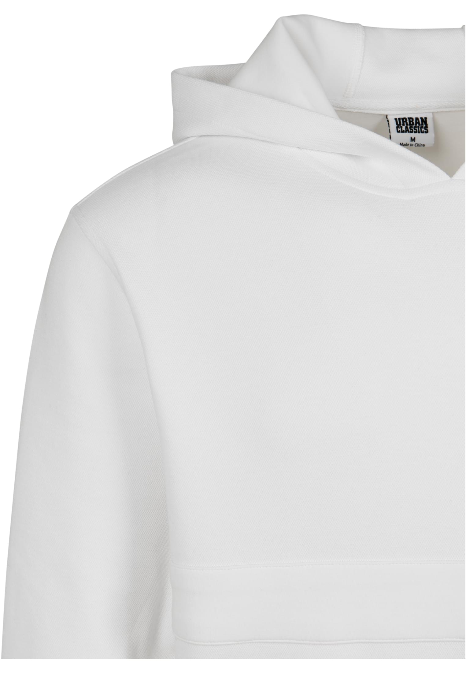 Heavy Pique Hoody | white