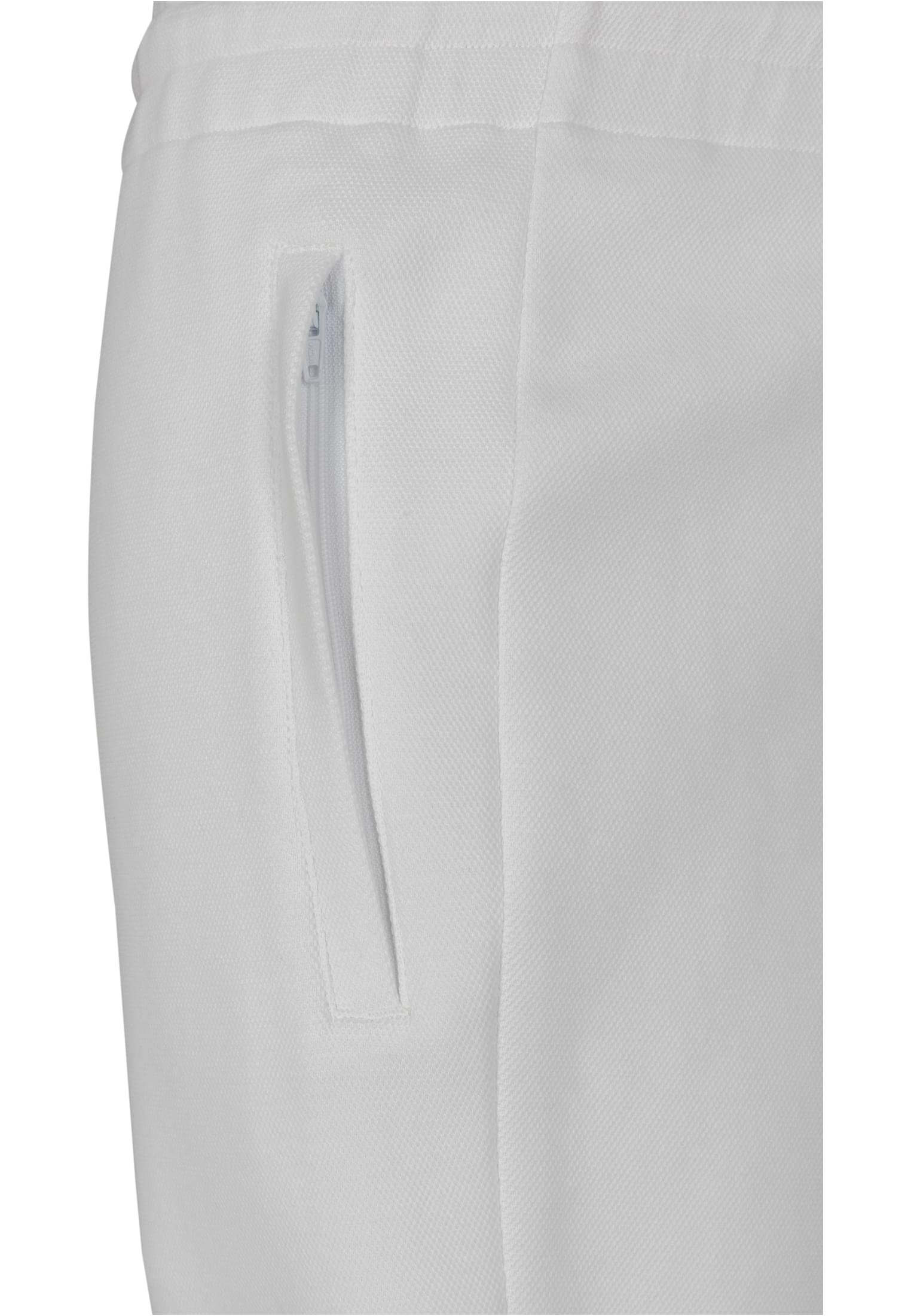 Cropped Heavy Pique Pants | white