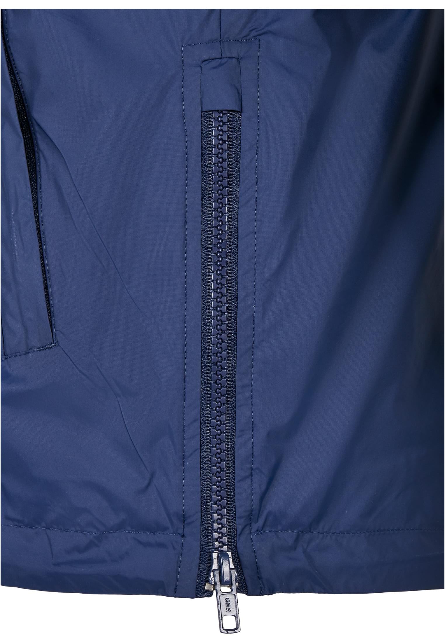 Stand Up Collar Pull Over Jacket | darkblue