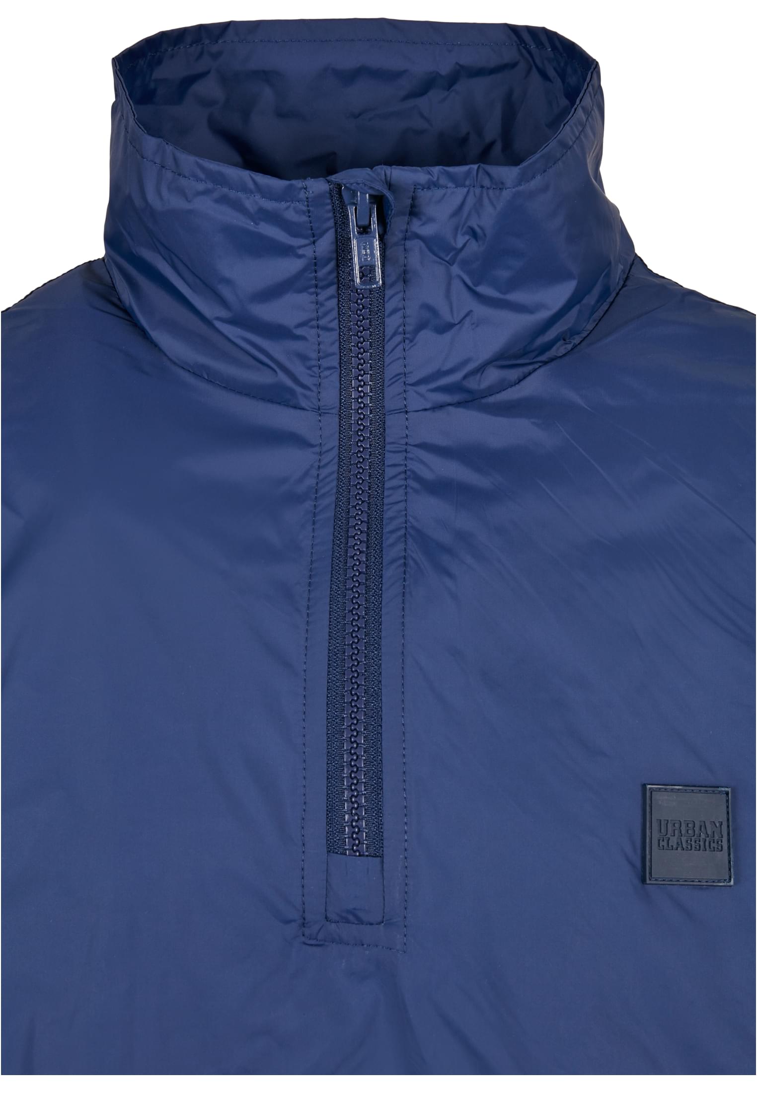 Stand Up Collar Pull Over Jacket | darkblue