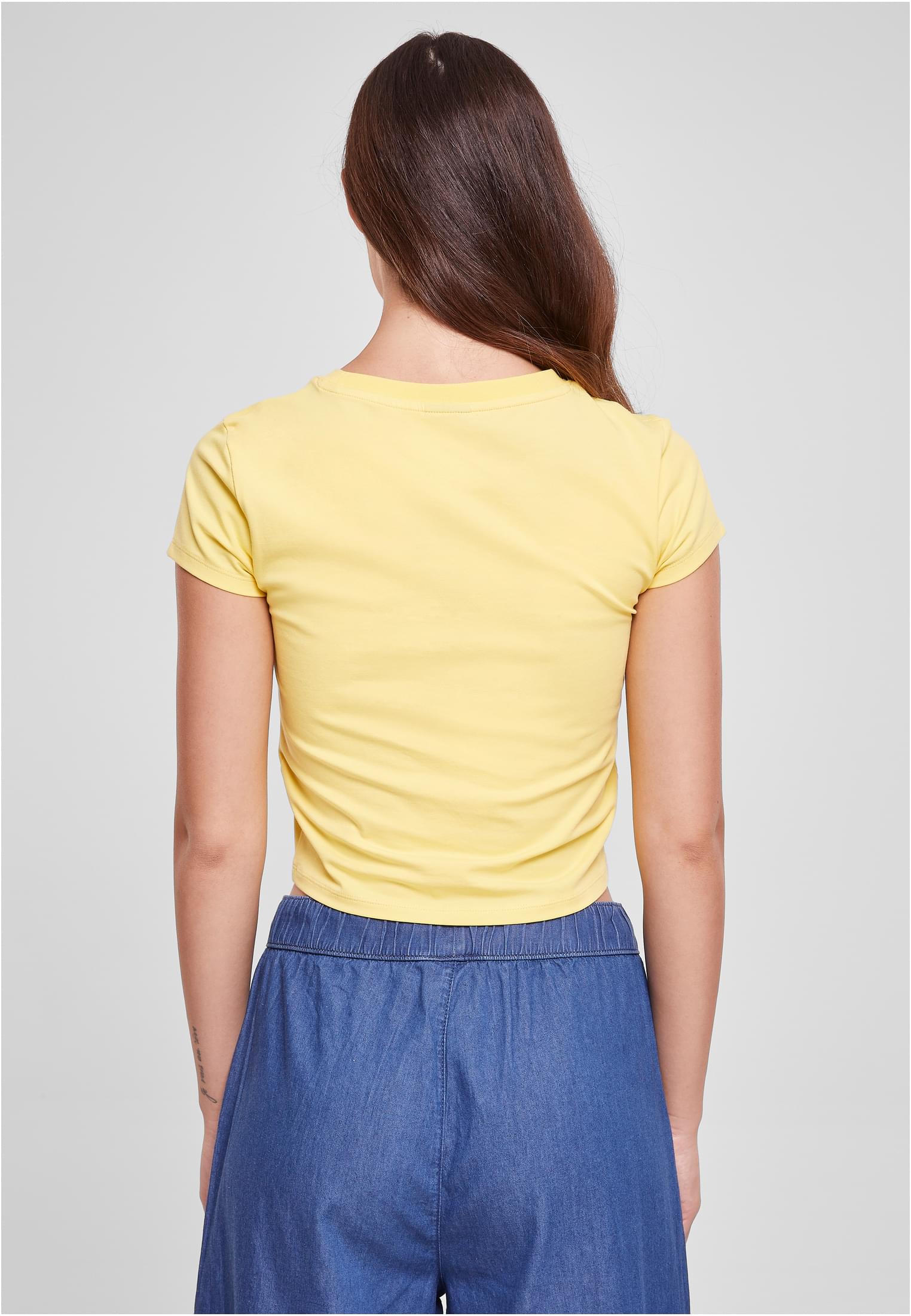 Ladies Stretch Jersey Cropped Tee | vintagesun