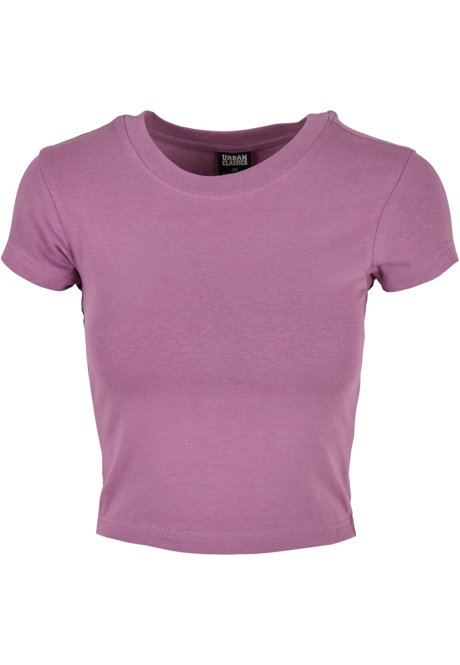 Ladies Stretch Jersey Cropped Tee | duskviolet