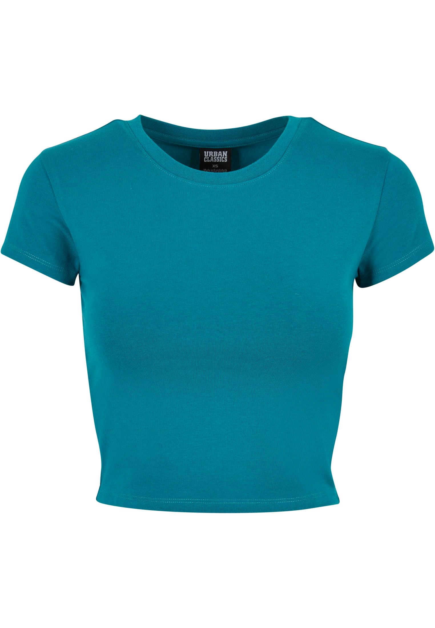 Ladies Stretch Jersey Cropped Tee | watergreen