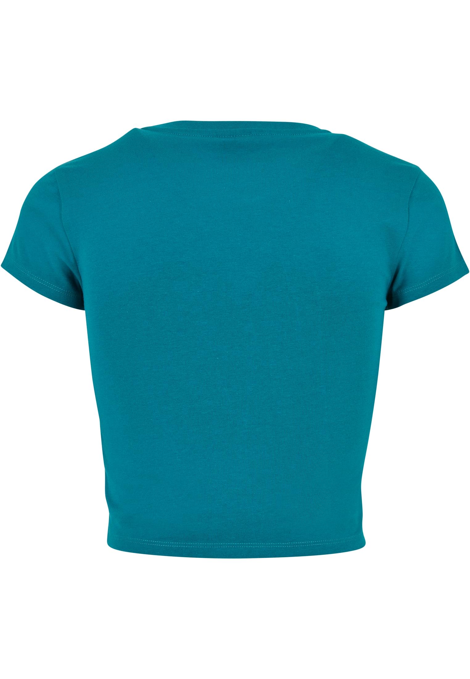 Ladies Stretch Jersey Cropped Tee | watergreen