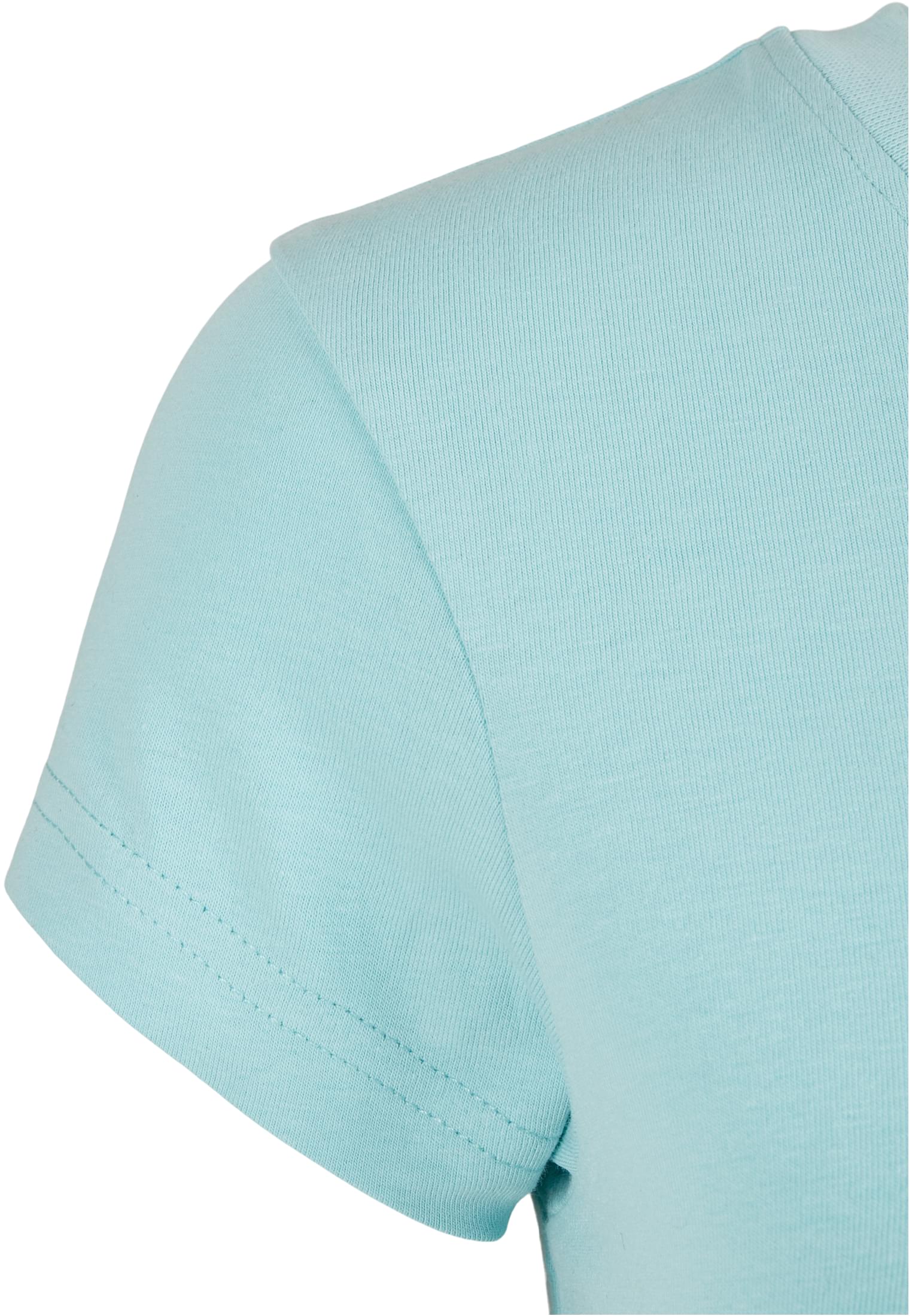 Ladies Stretch Jersey Cropped Tee | seablue