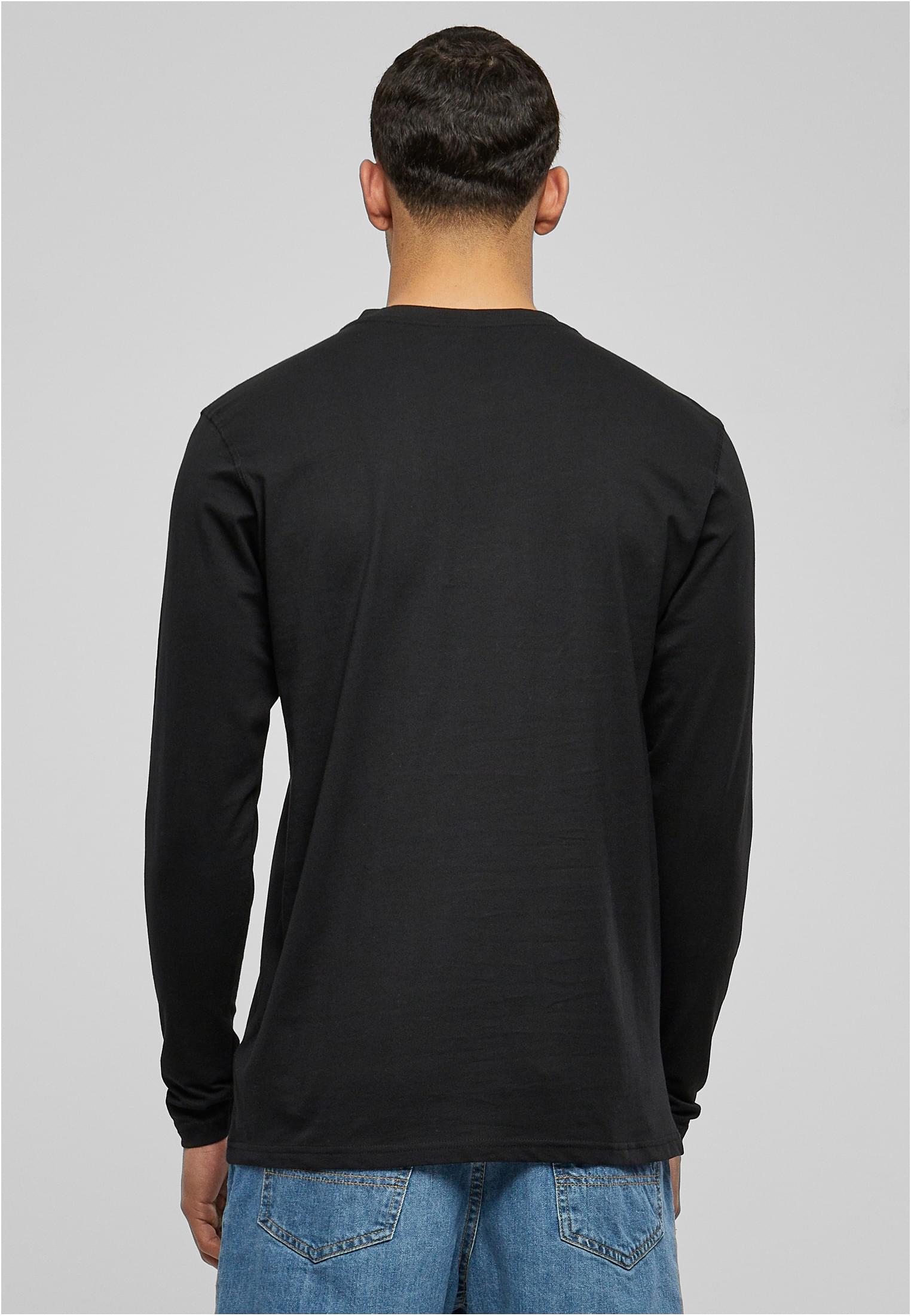 Basic Henley L/S Tee | black