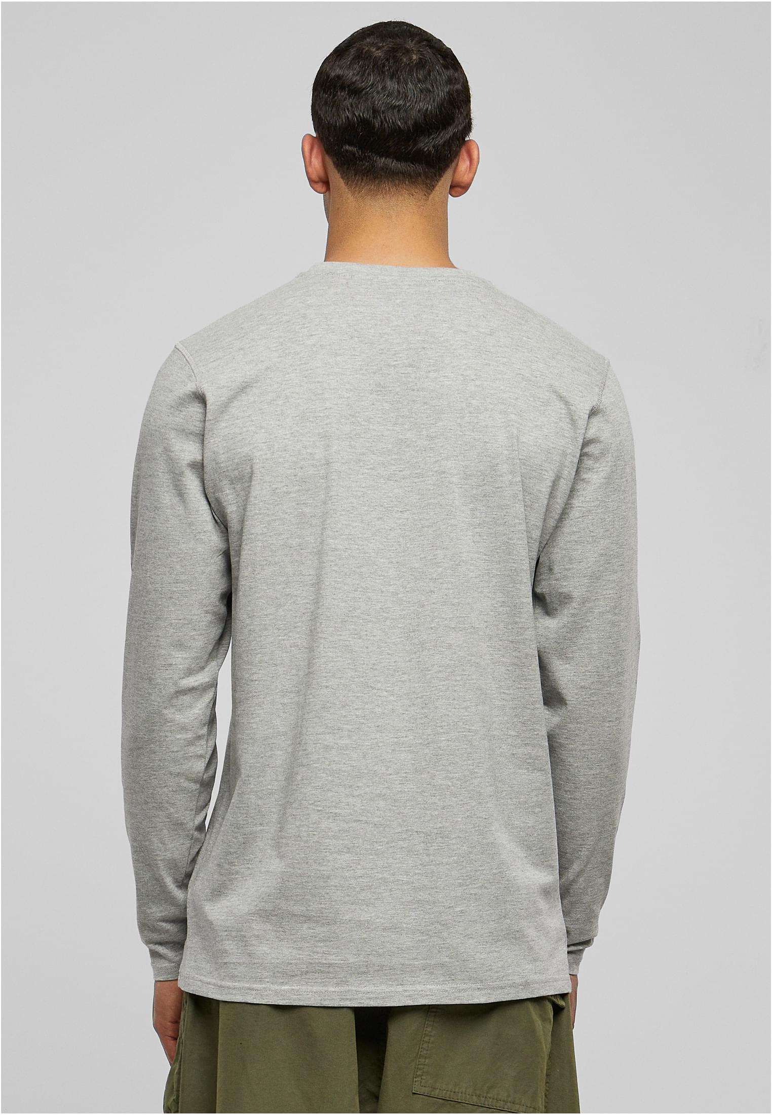 Basic Henley L/S Tee | grey