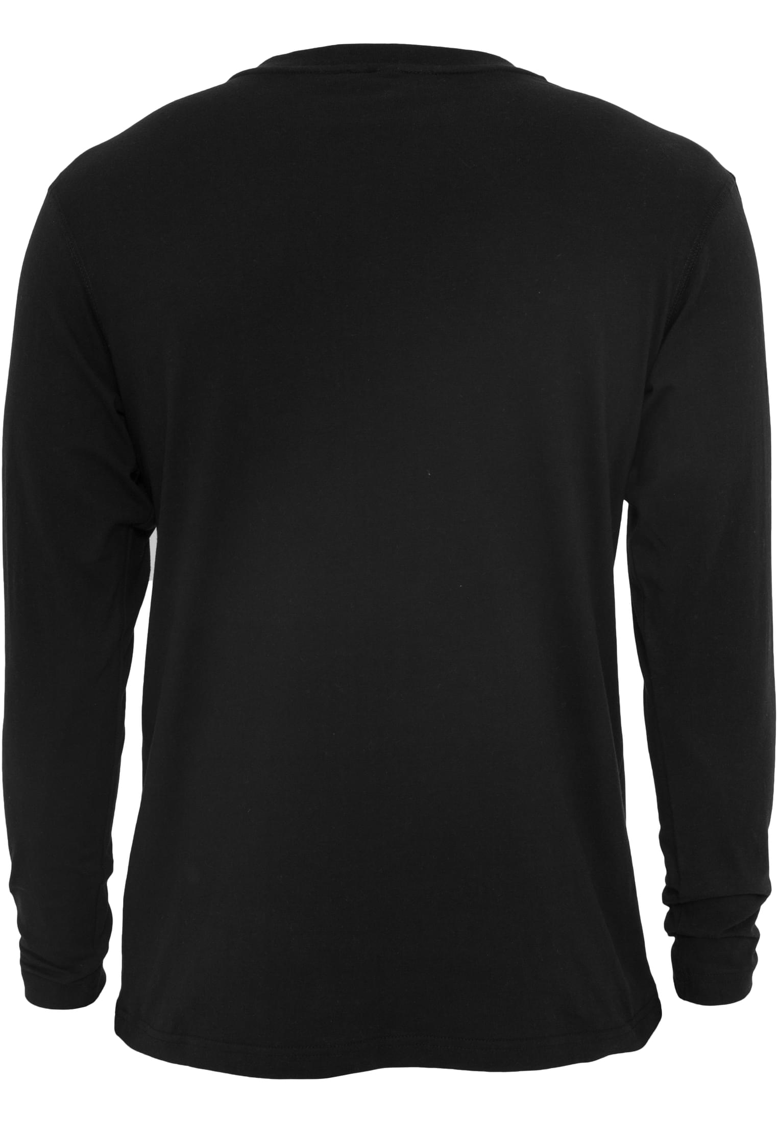 Basic Henley L/S Tee | black