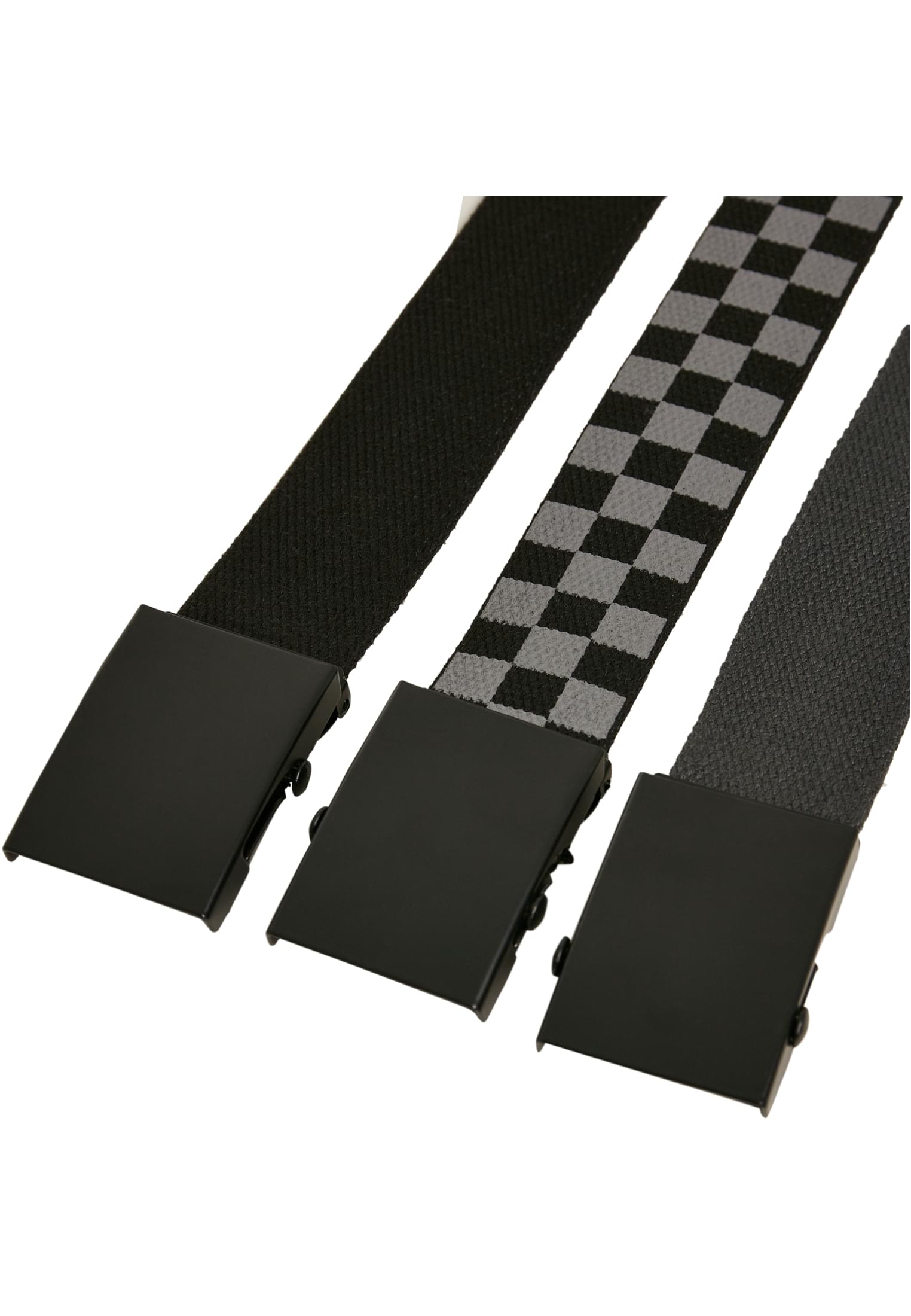 Belts Trio | gry blk/blk+blk/blk+cha/blk