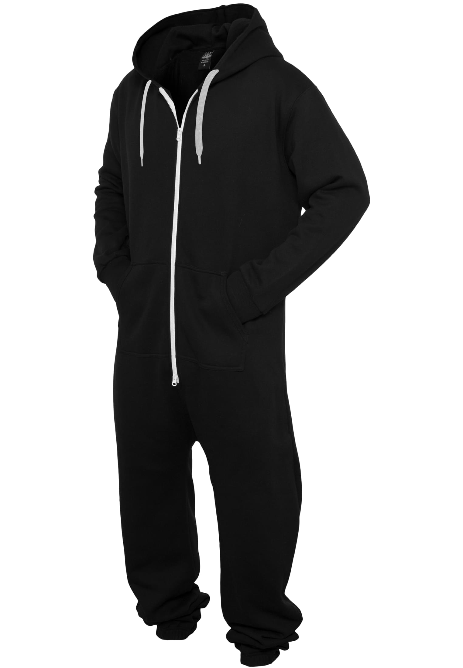 Sweat Jumpsuit | blk/wht