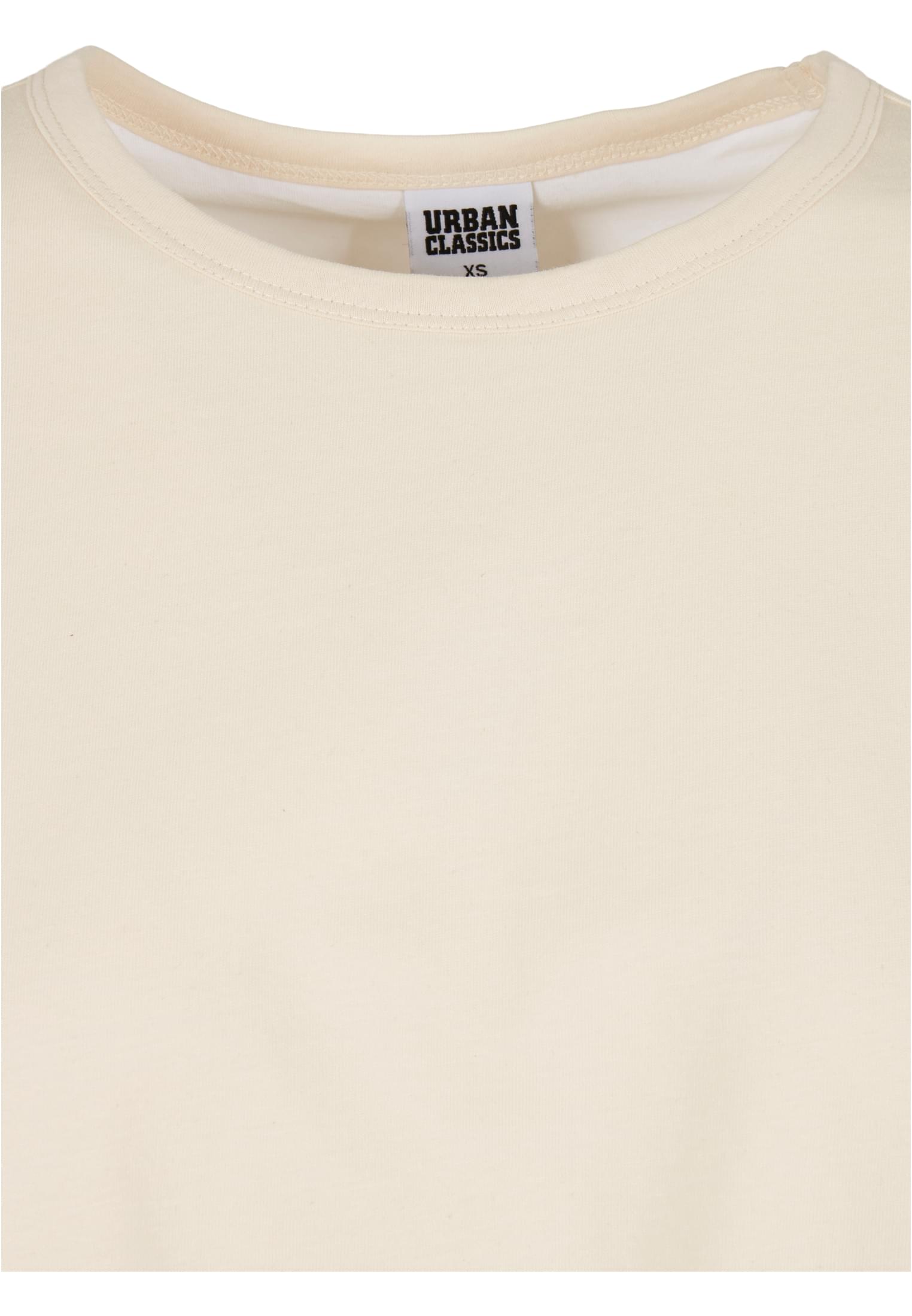 Ladies Full Double Layered Tee | whitesand/white