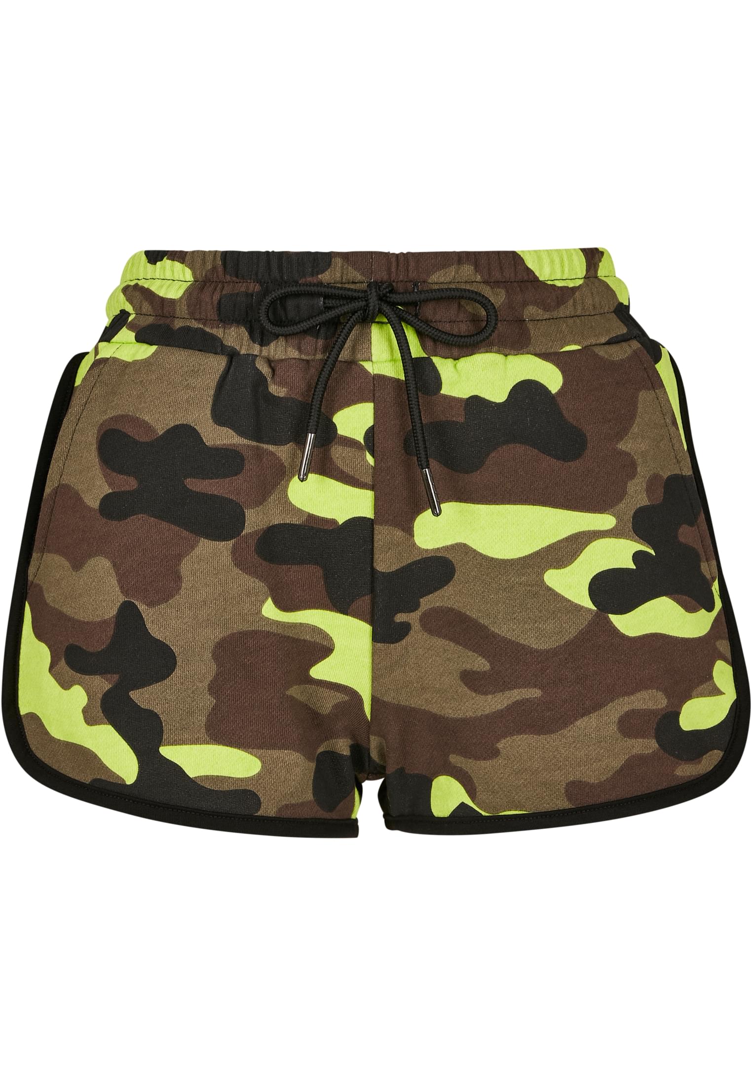 Ladies Printed Camo Hot Pants | frozenyellow camo